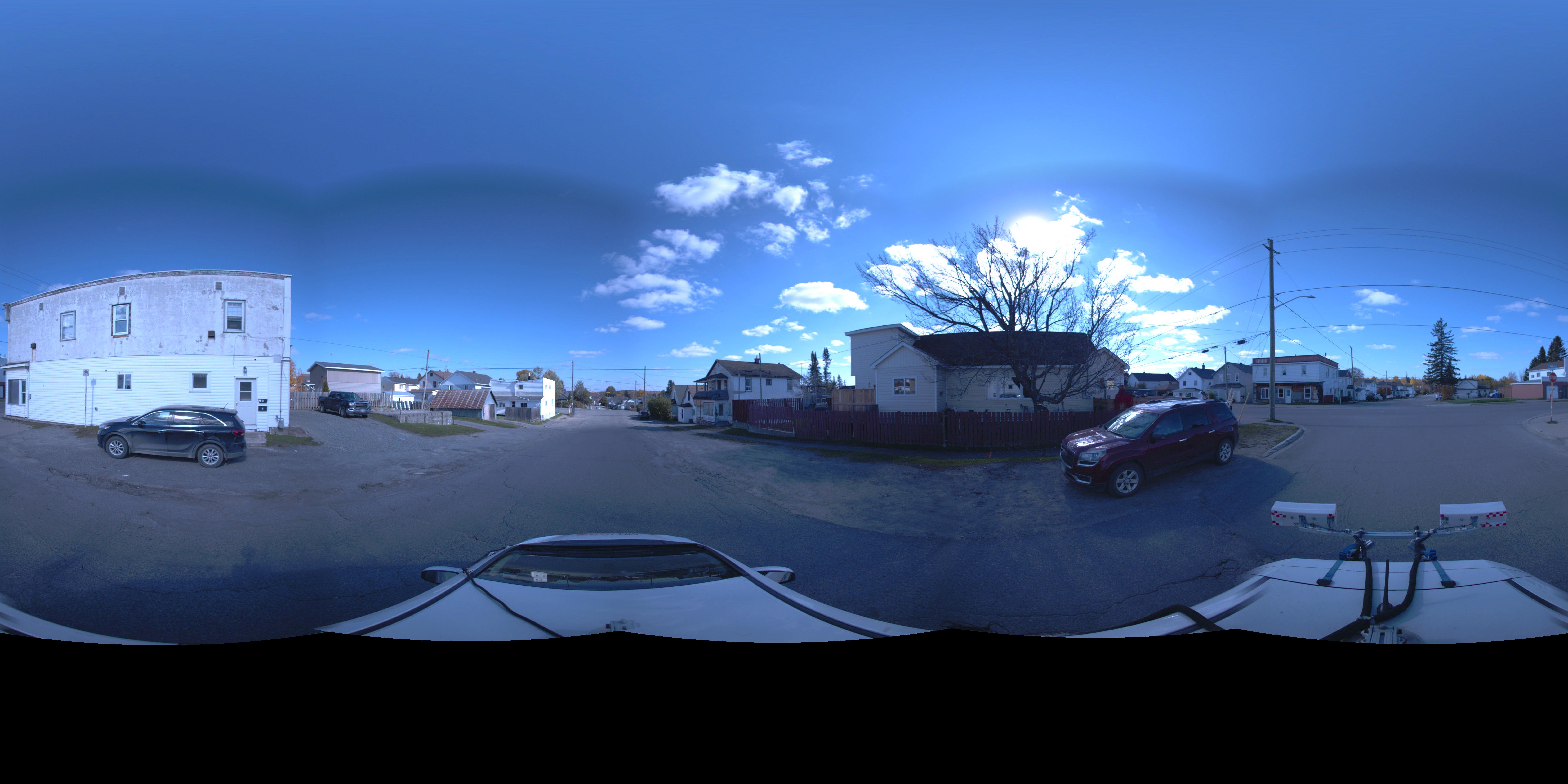 Street view of Kirkland Lake