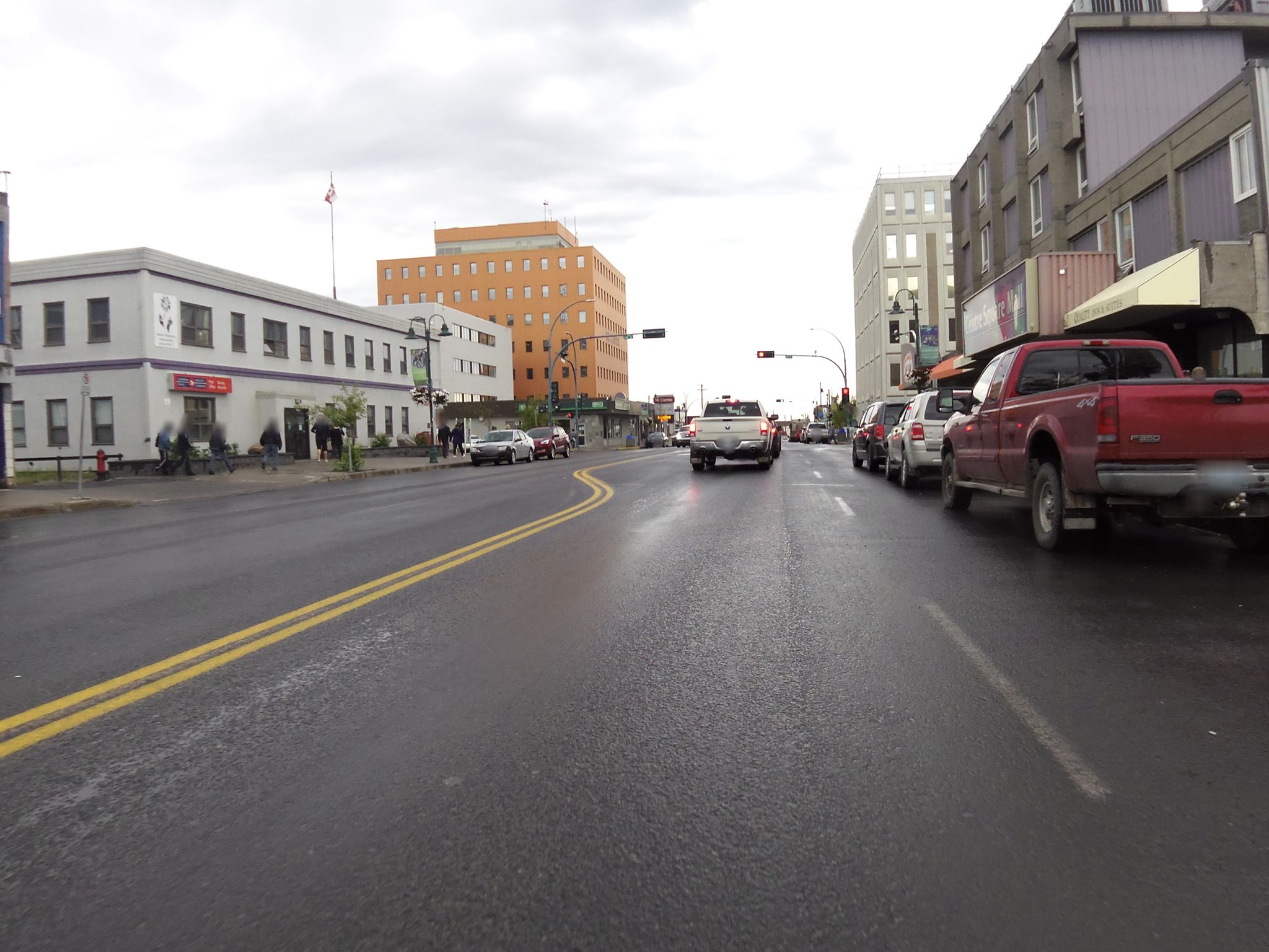 Street view of Yellowknife