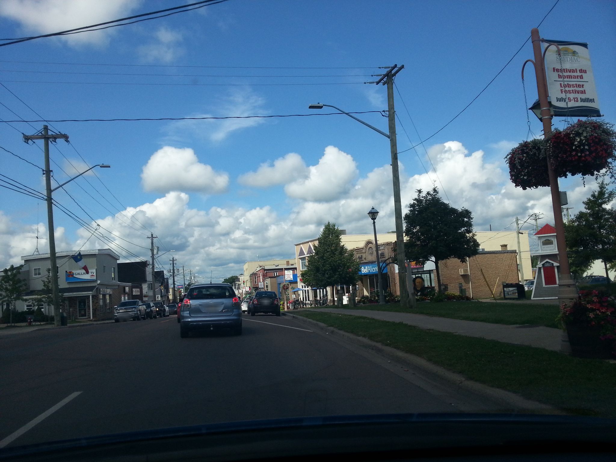 Street view of Shediac