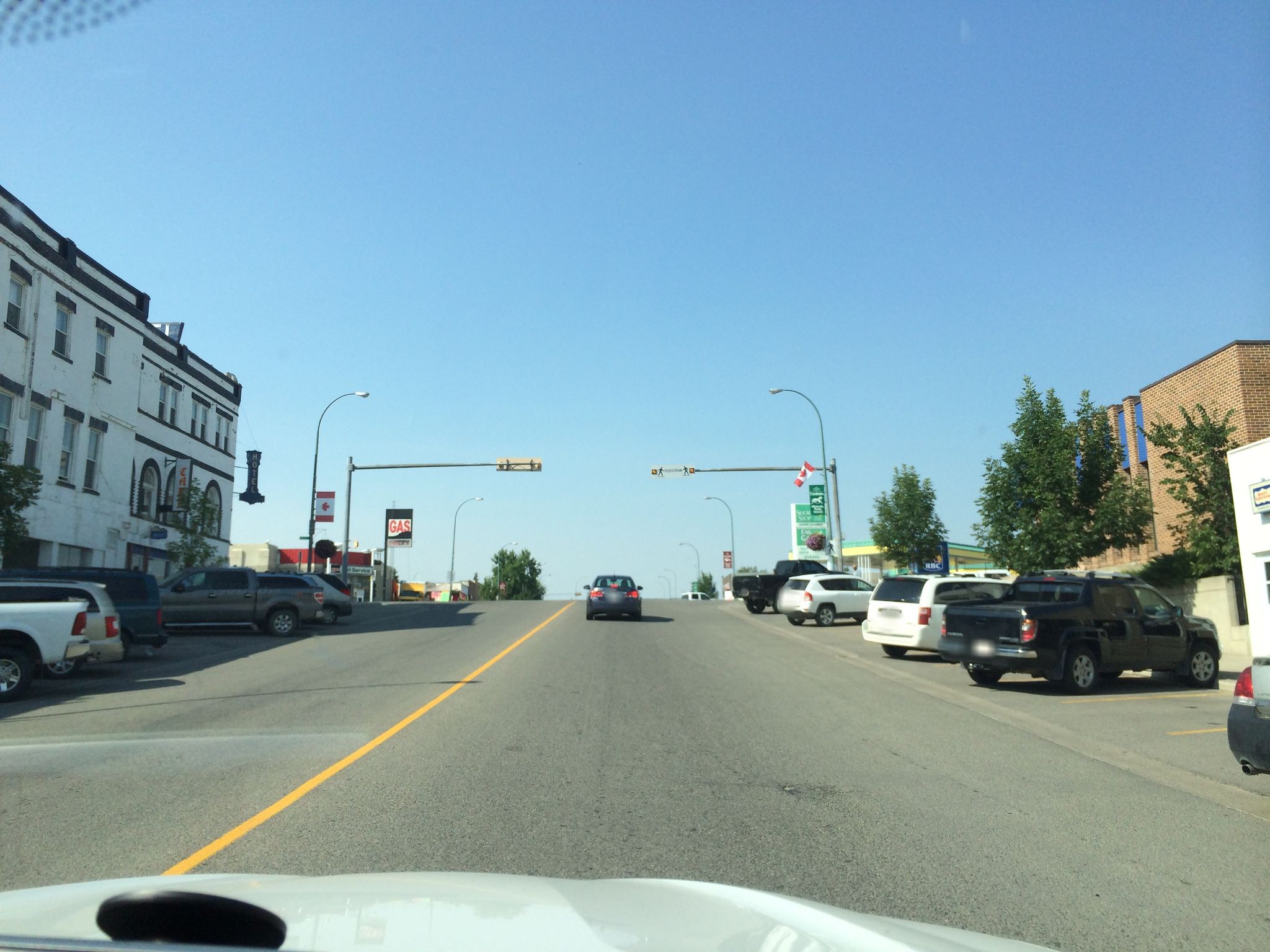 Street view of Cardston
