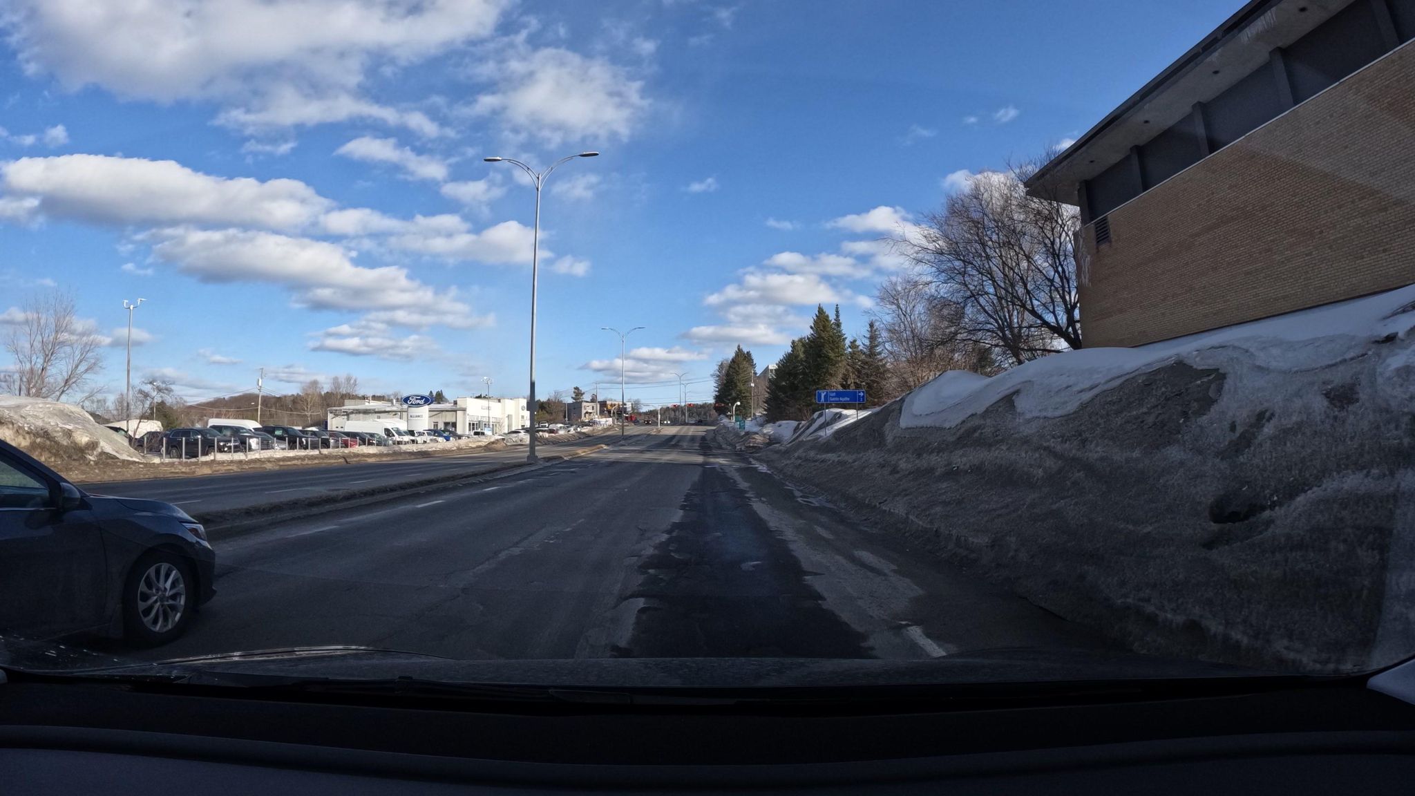 Street view of Sainte-Agathe-des-Monts