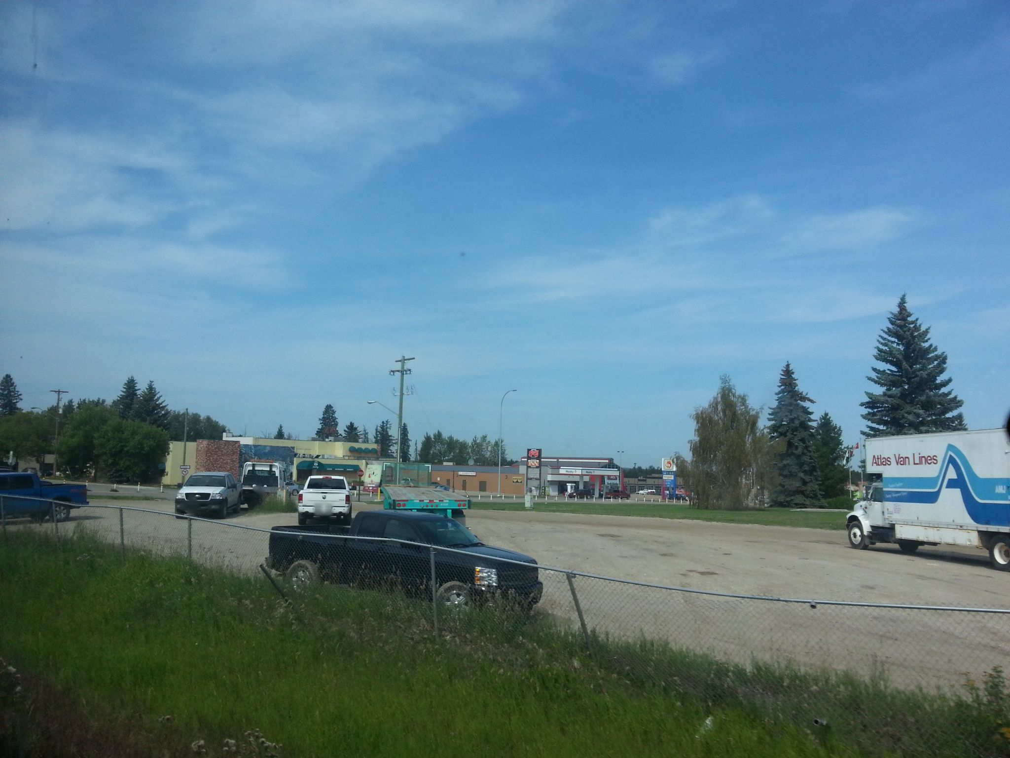 Street view of Stony Plain