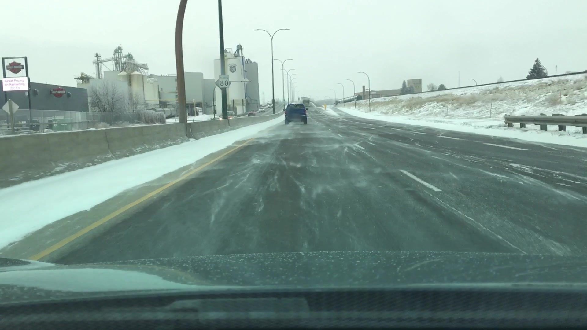 Street view of Lethbridge