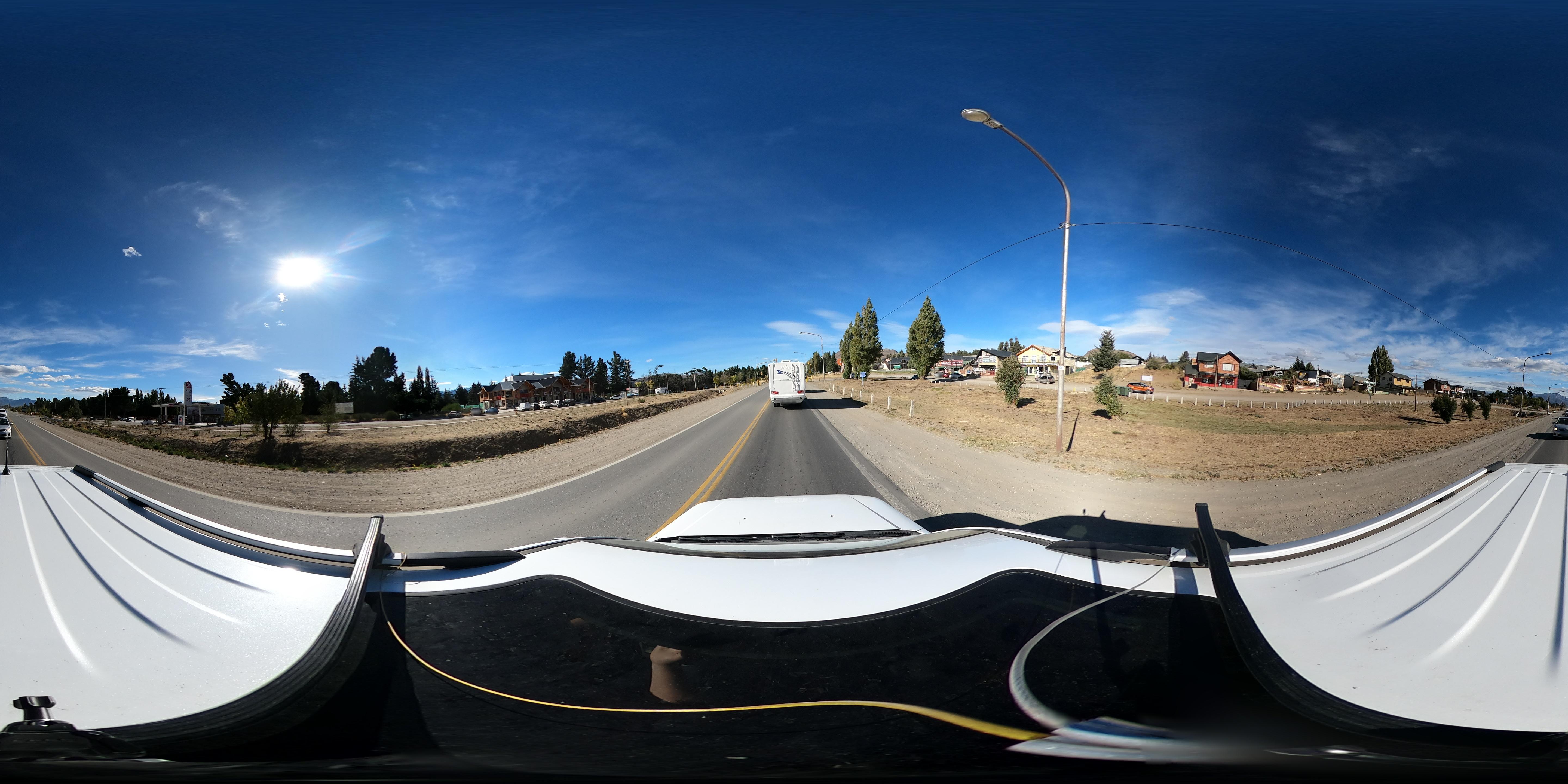 Street view of Dina Huapi