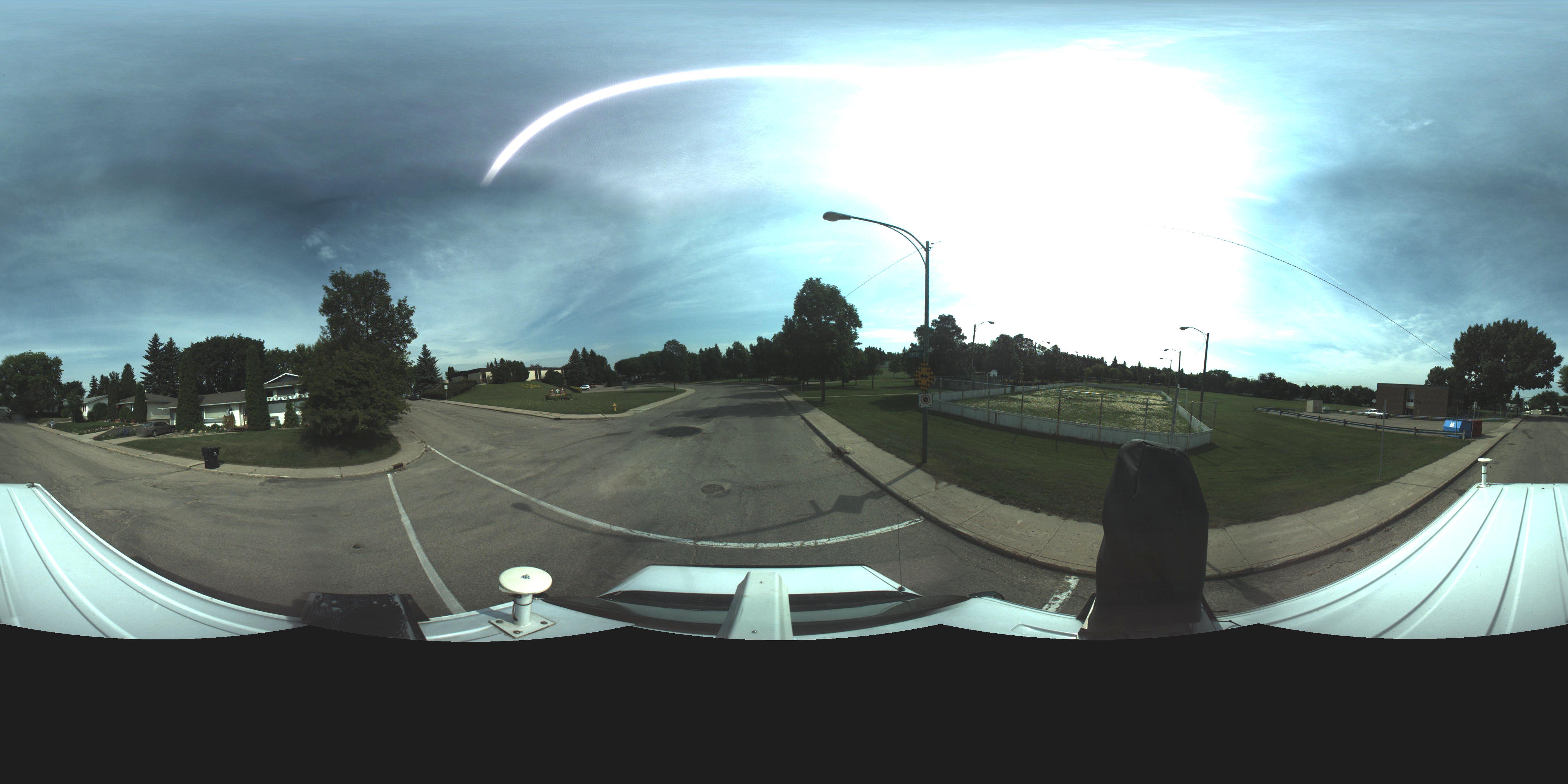 Street view of Hudson Bay Park