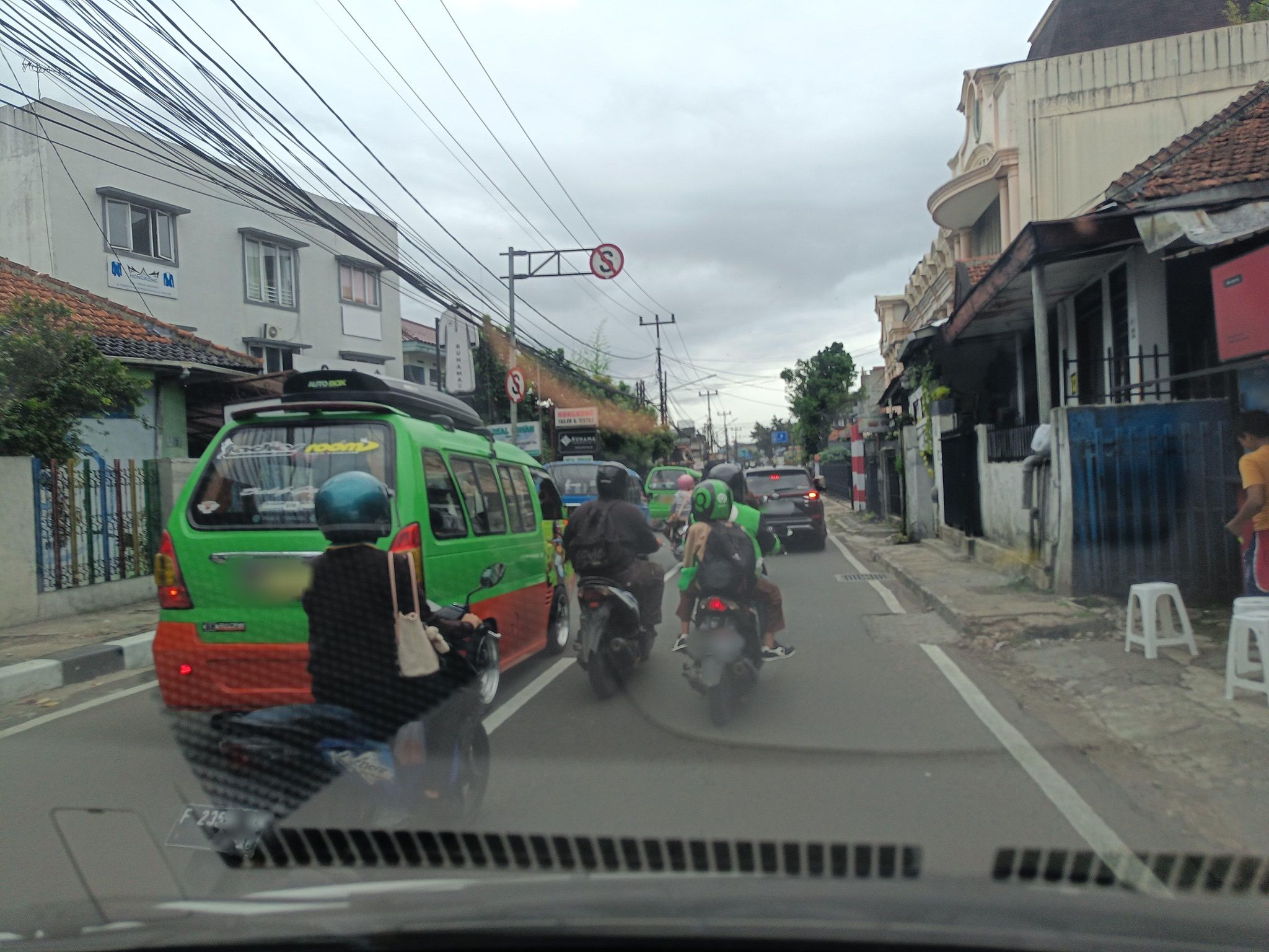 Street view of Bogor