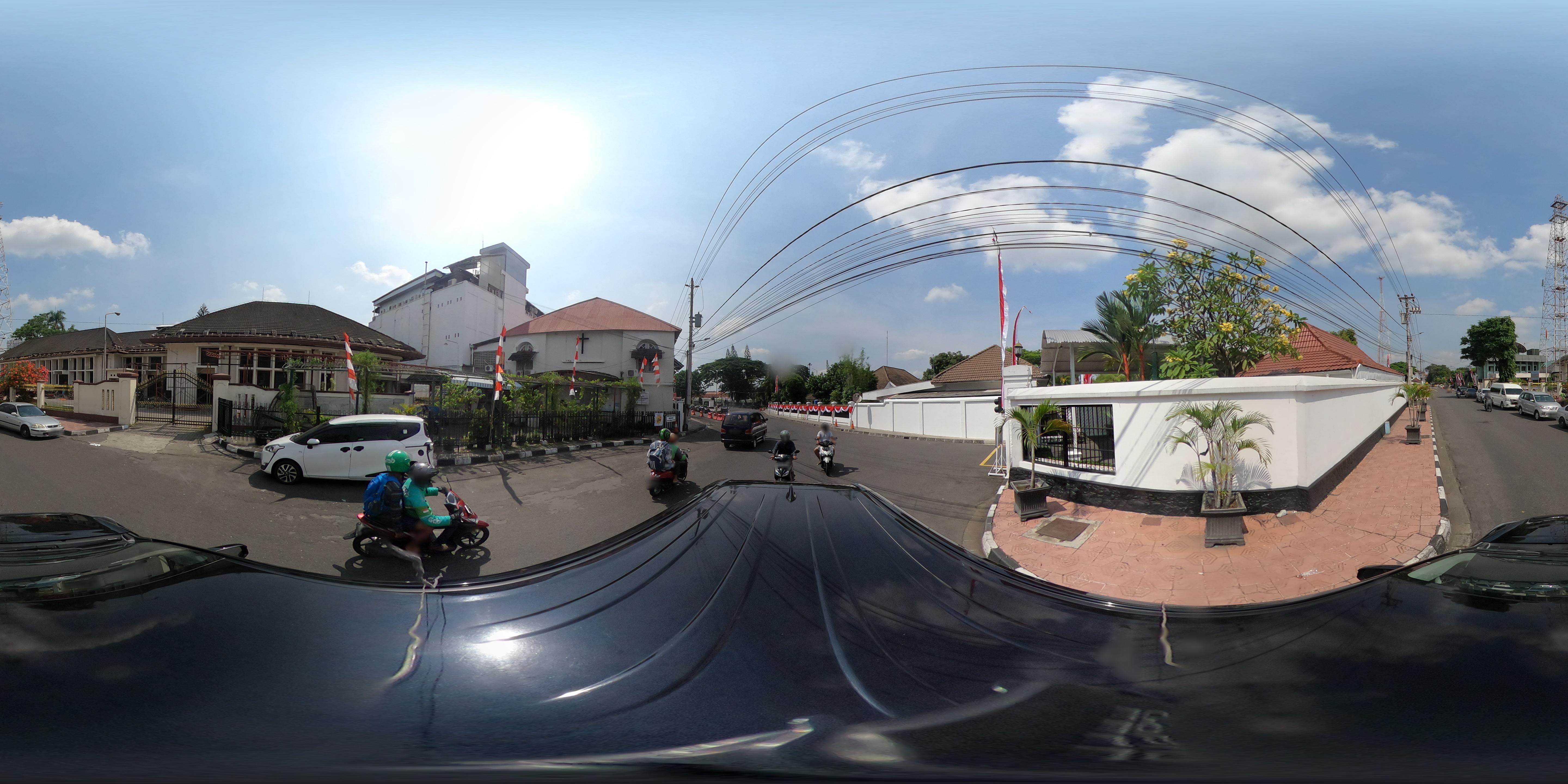 Street view of Yogyakarta
