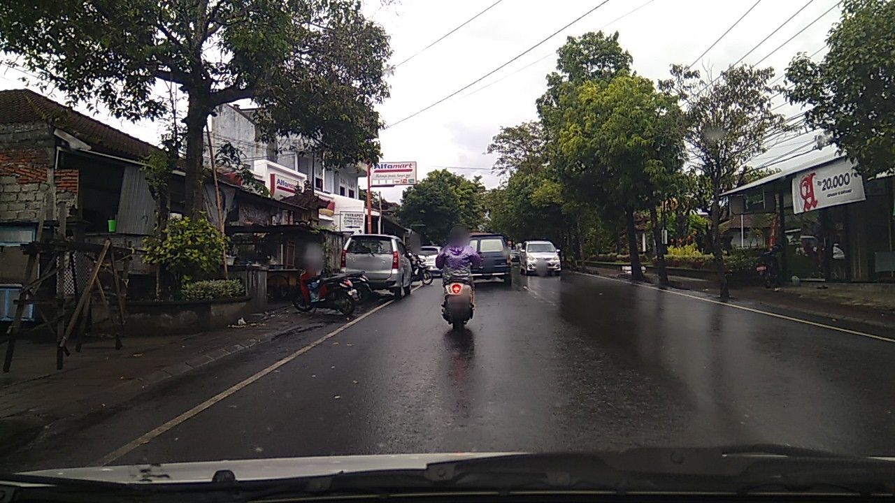 Street view of Amlapura city