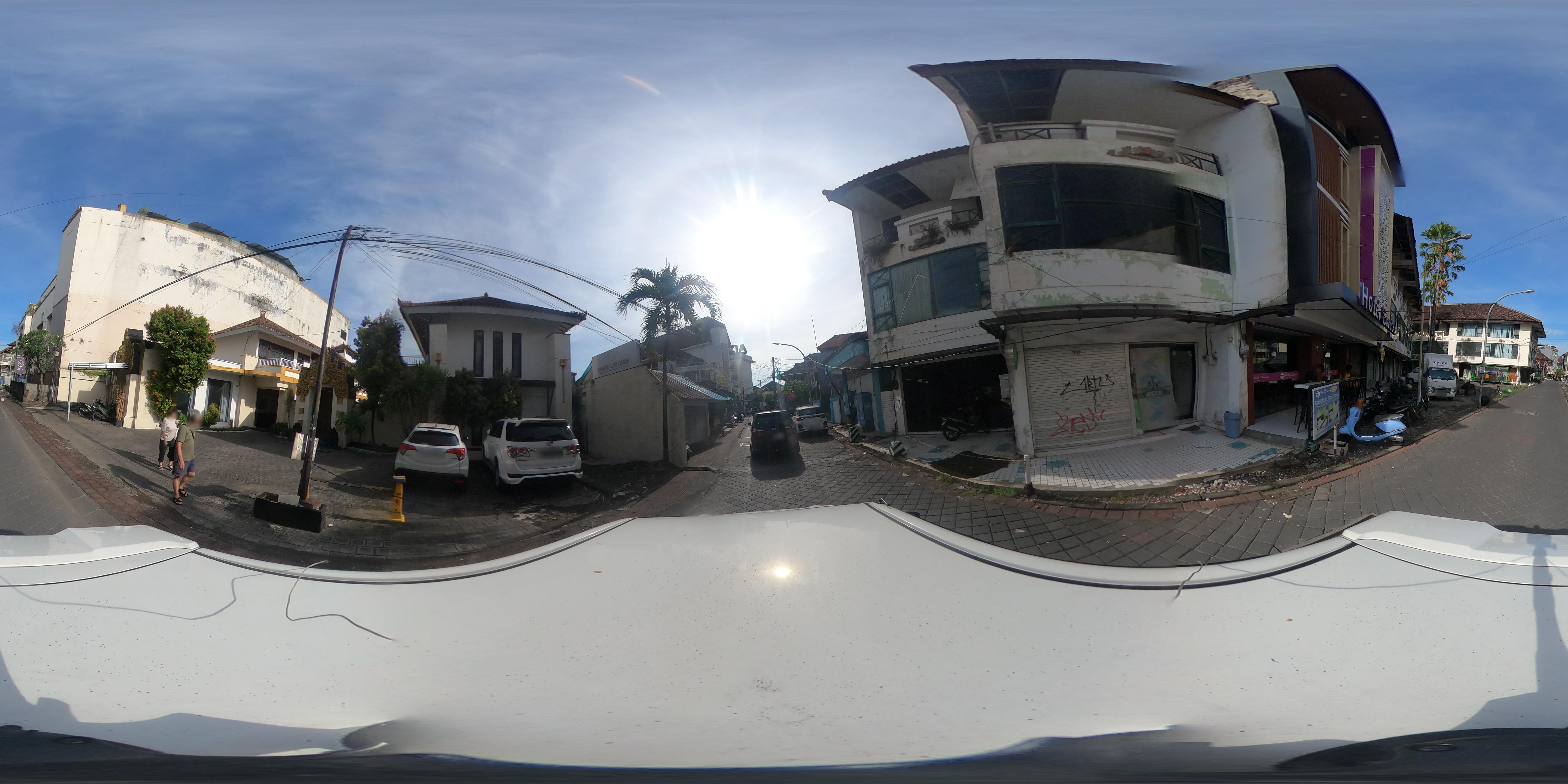 Street view of Kuta