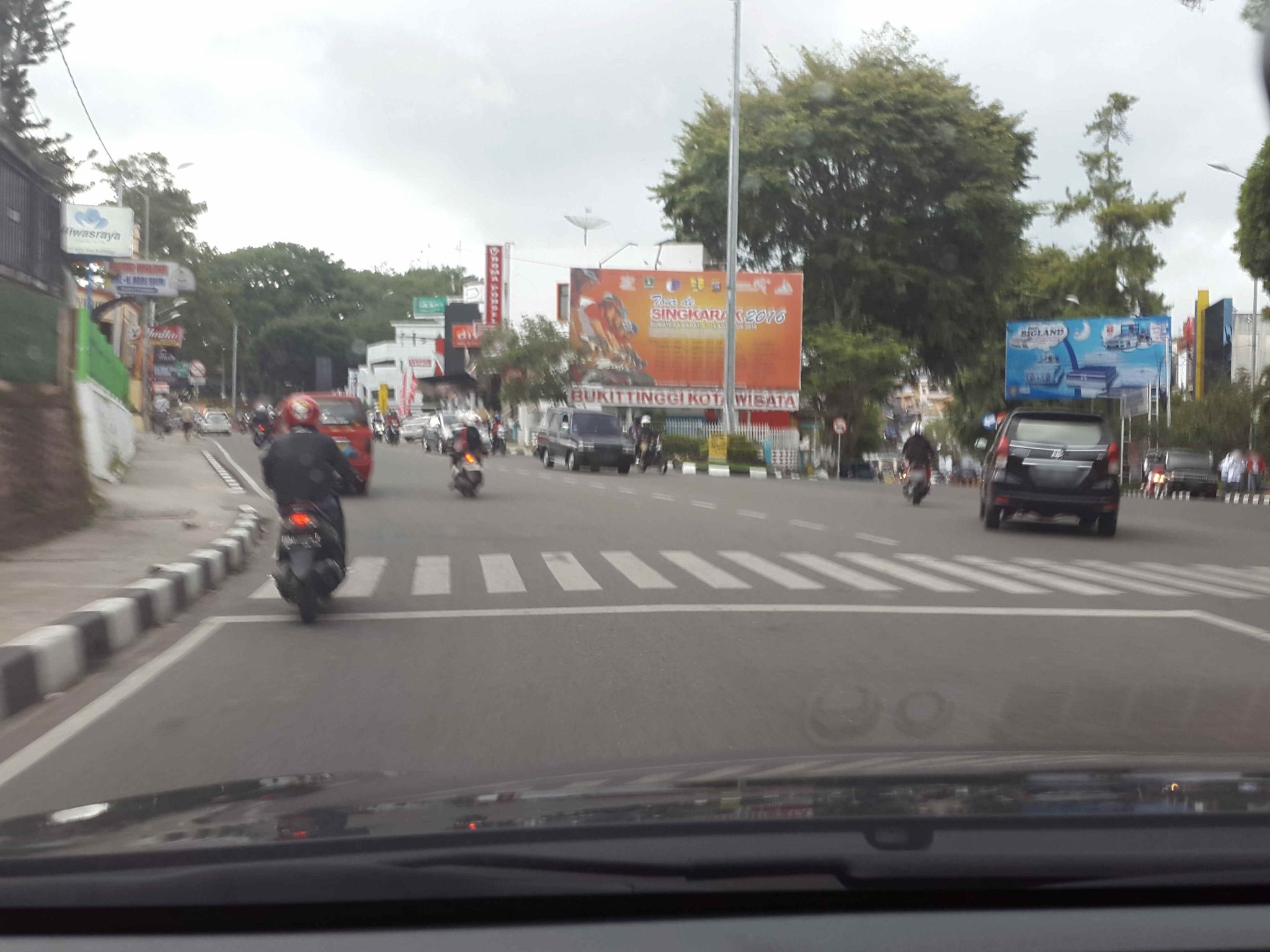 Street view of Bukittinggi