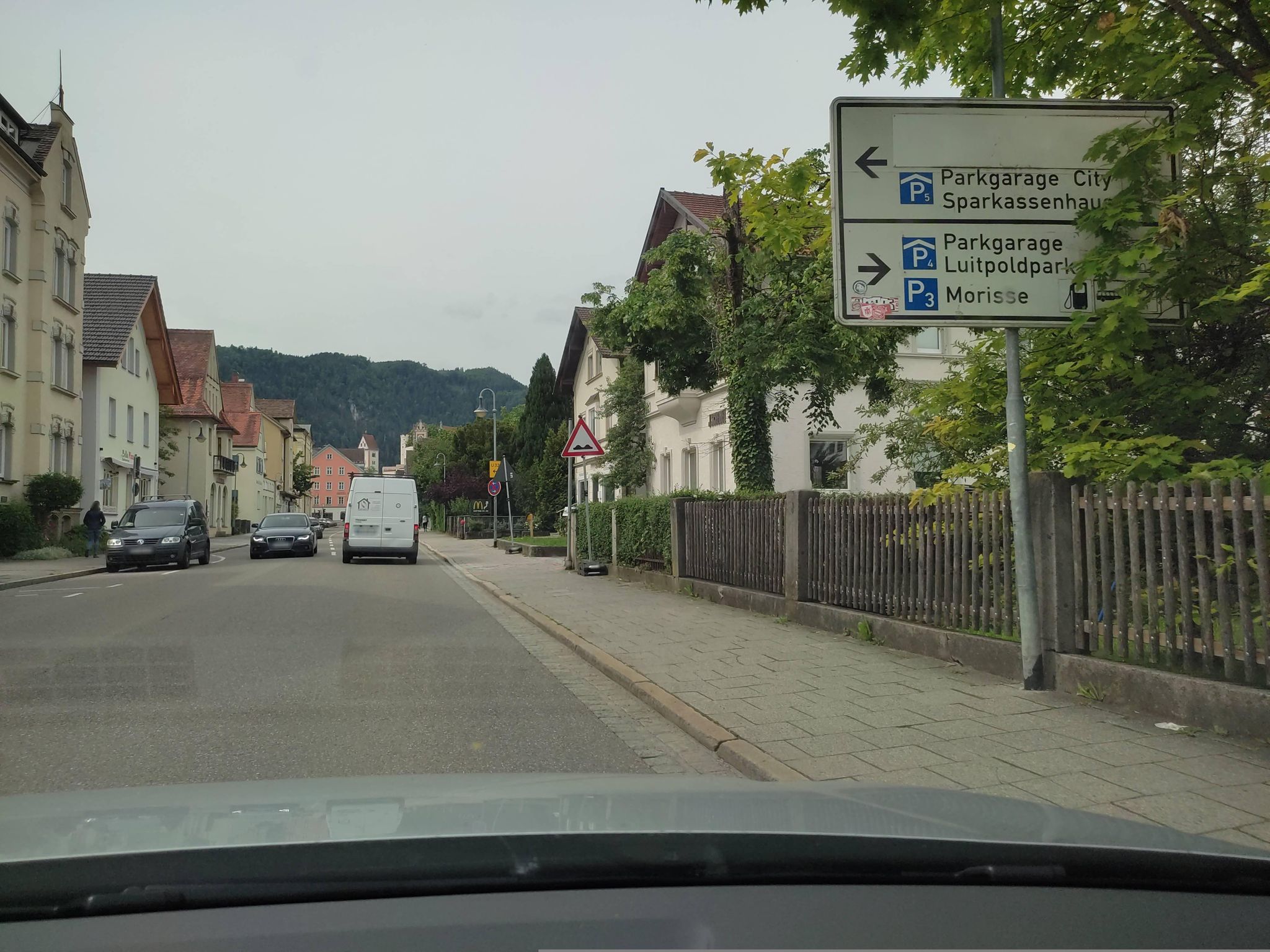 Street view of Füssen
