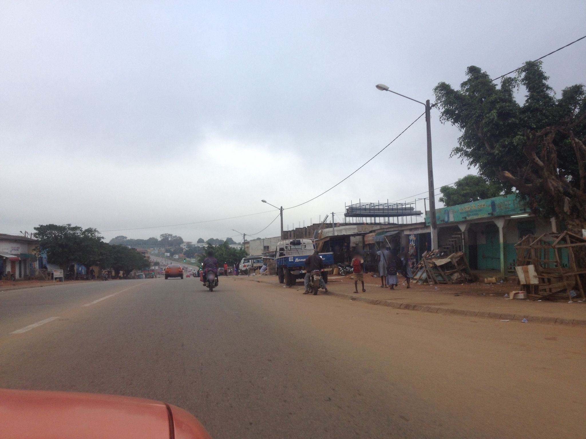Street view of Bouaké