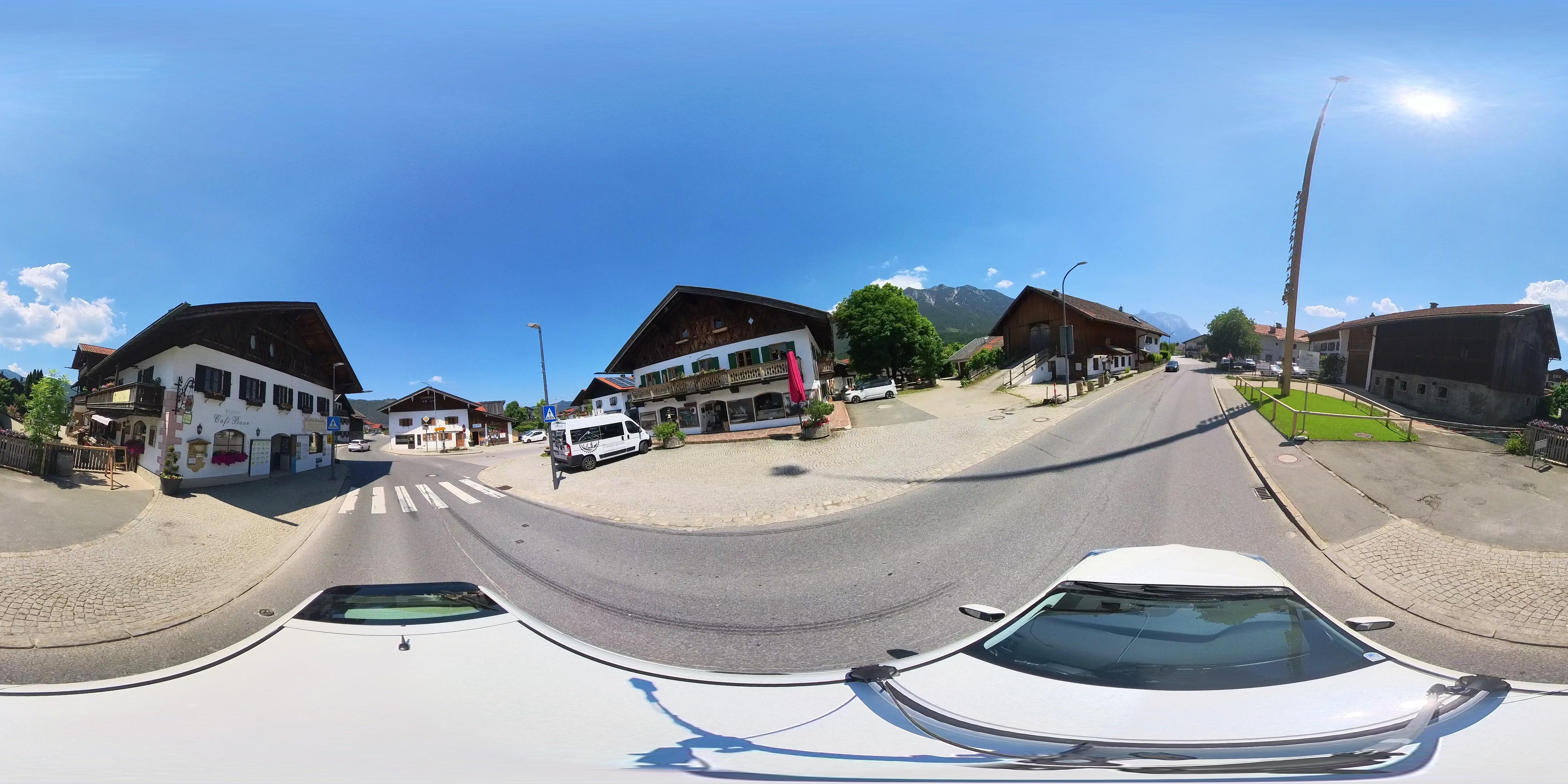 Street view of Krün