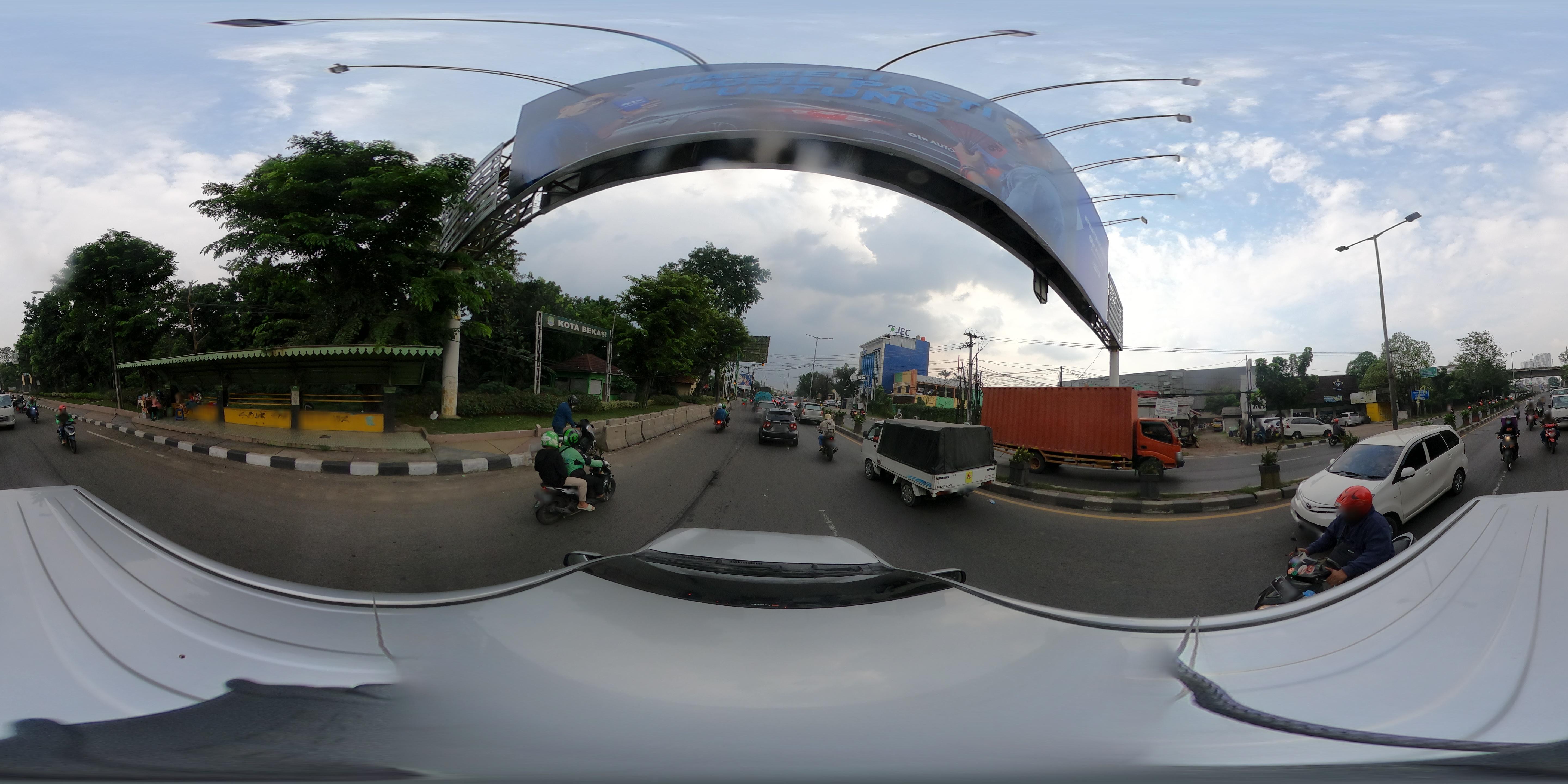 Street view of Bekasi