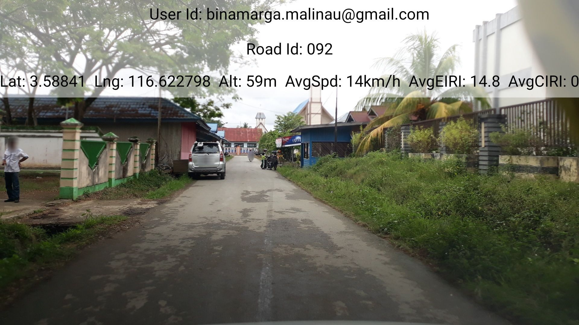Street view of Malinau