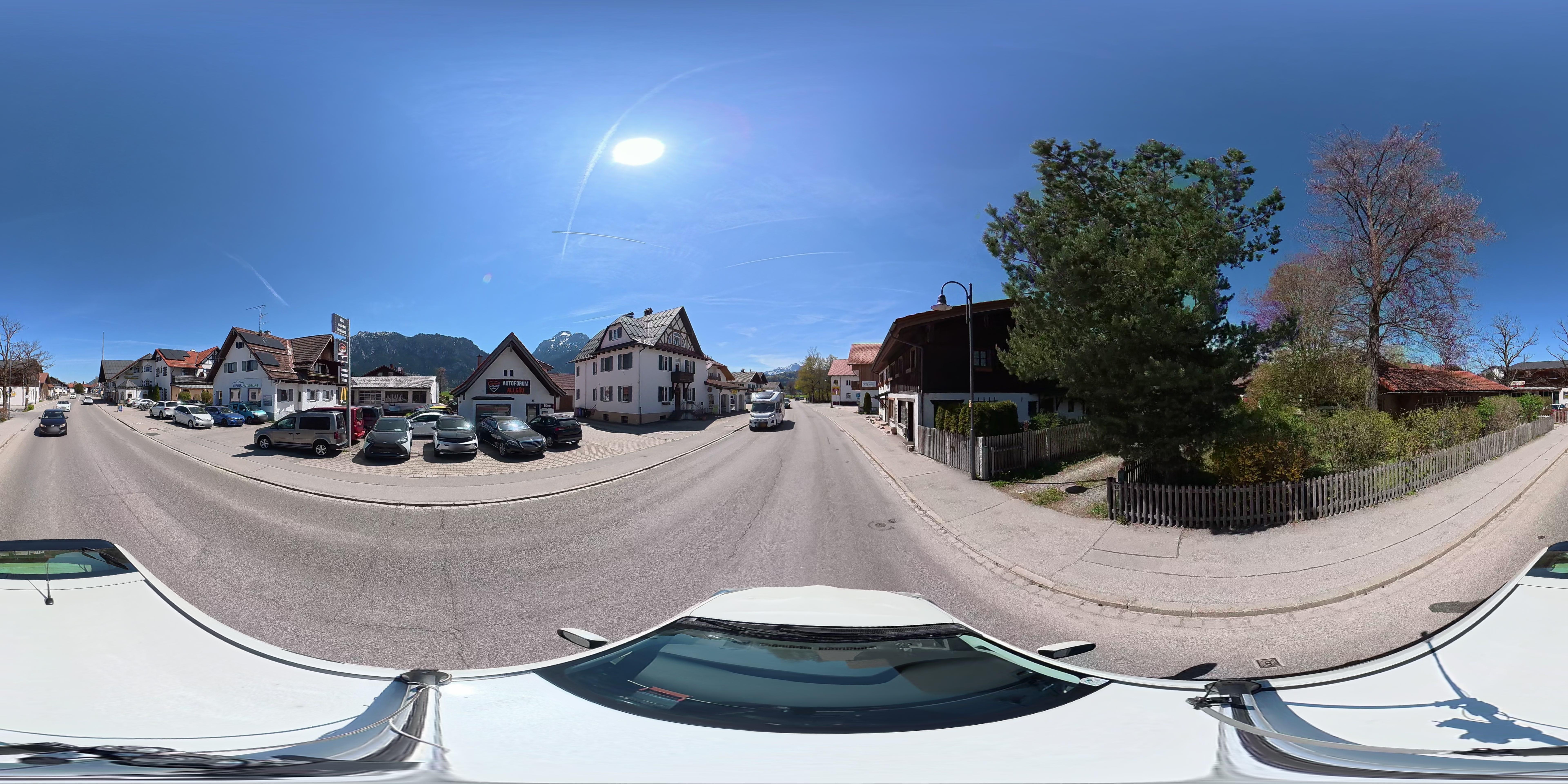 Street view of Schwangau