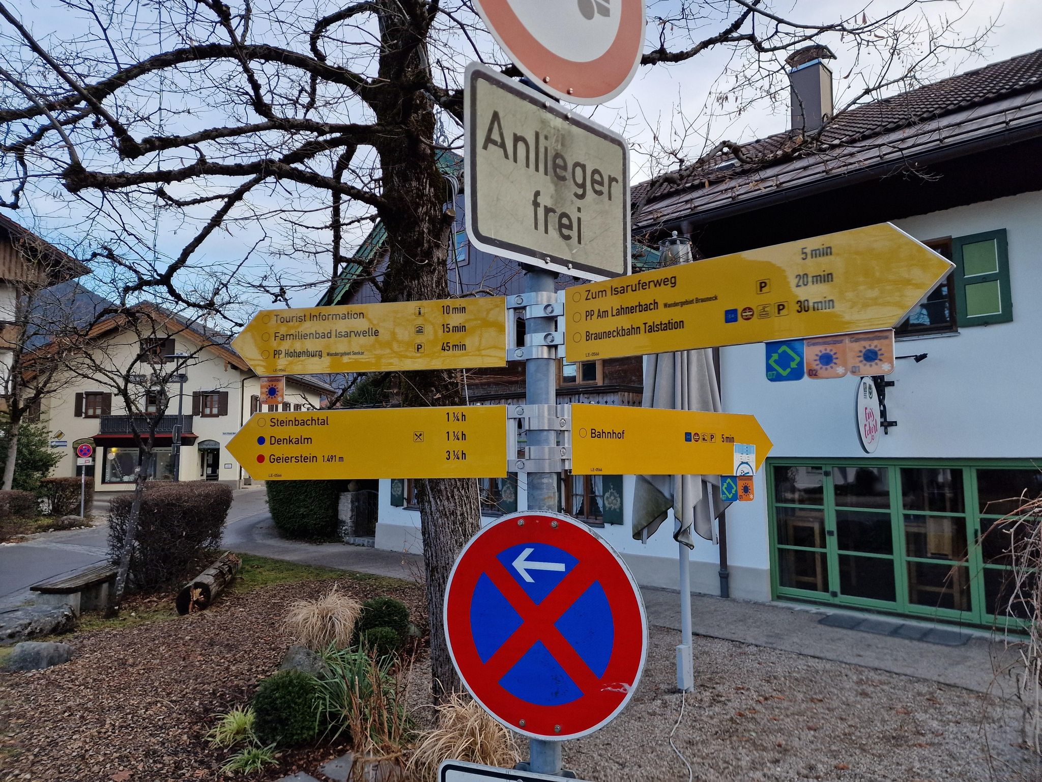 Street view of Lenggries