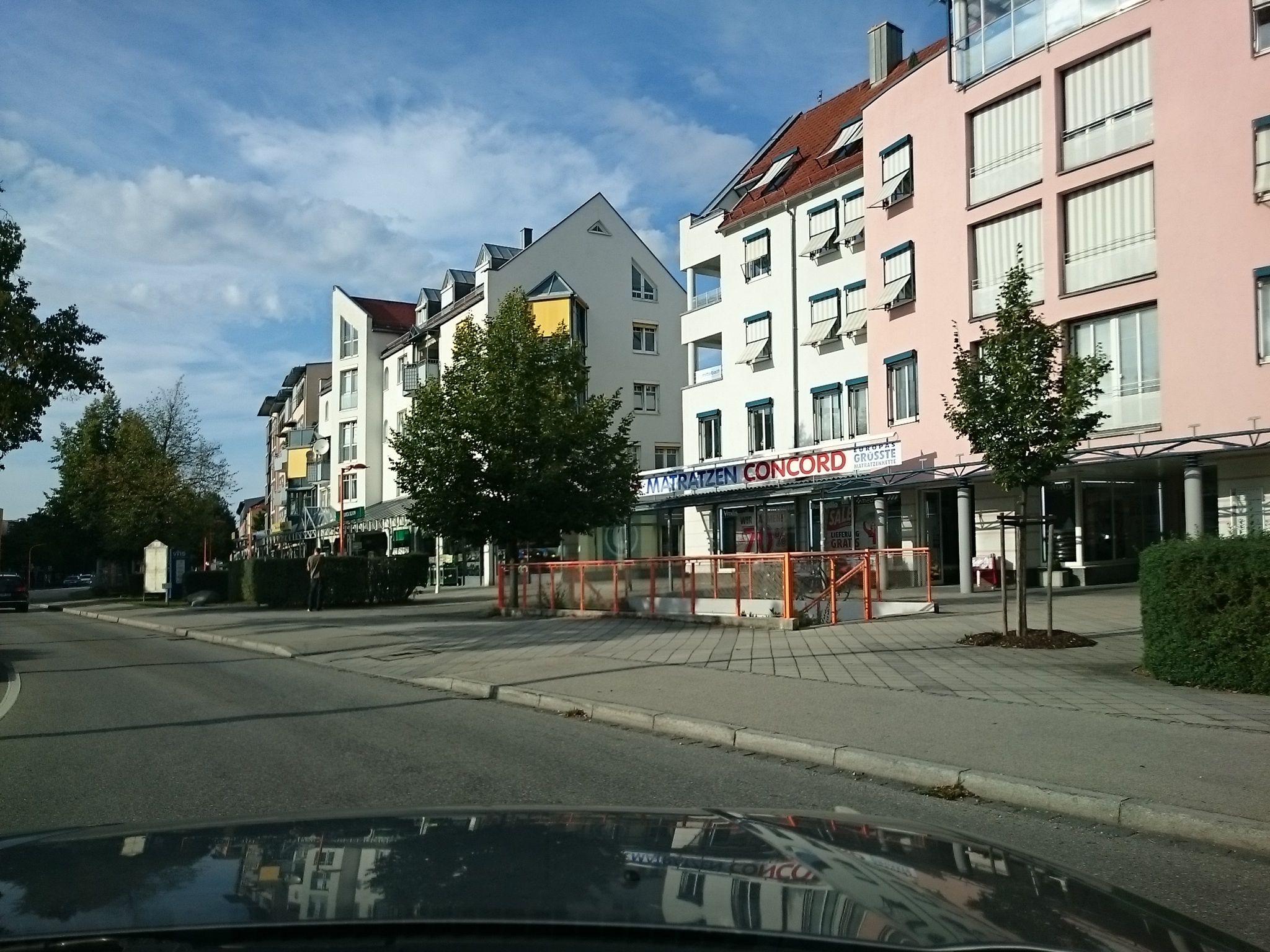 Street view of Burghausen