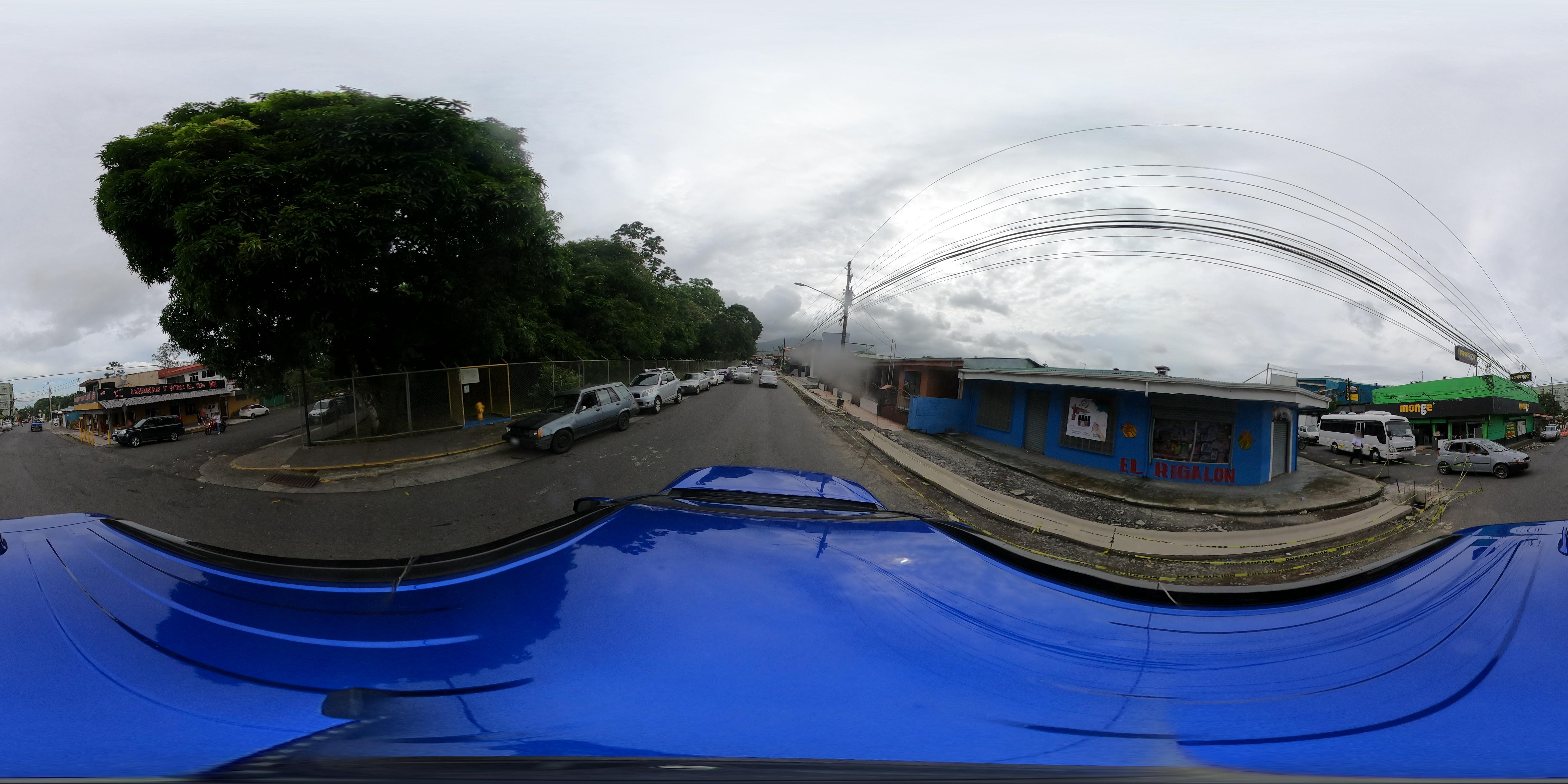 Street view of La Fortuna
