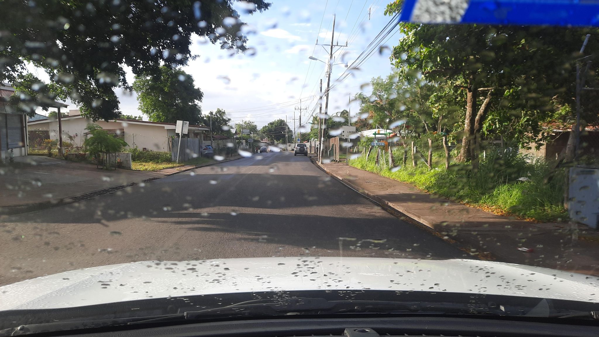 Street view of La Cruz