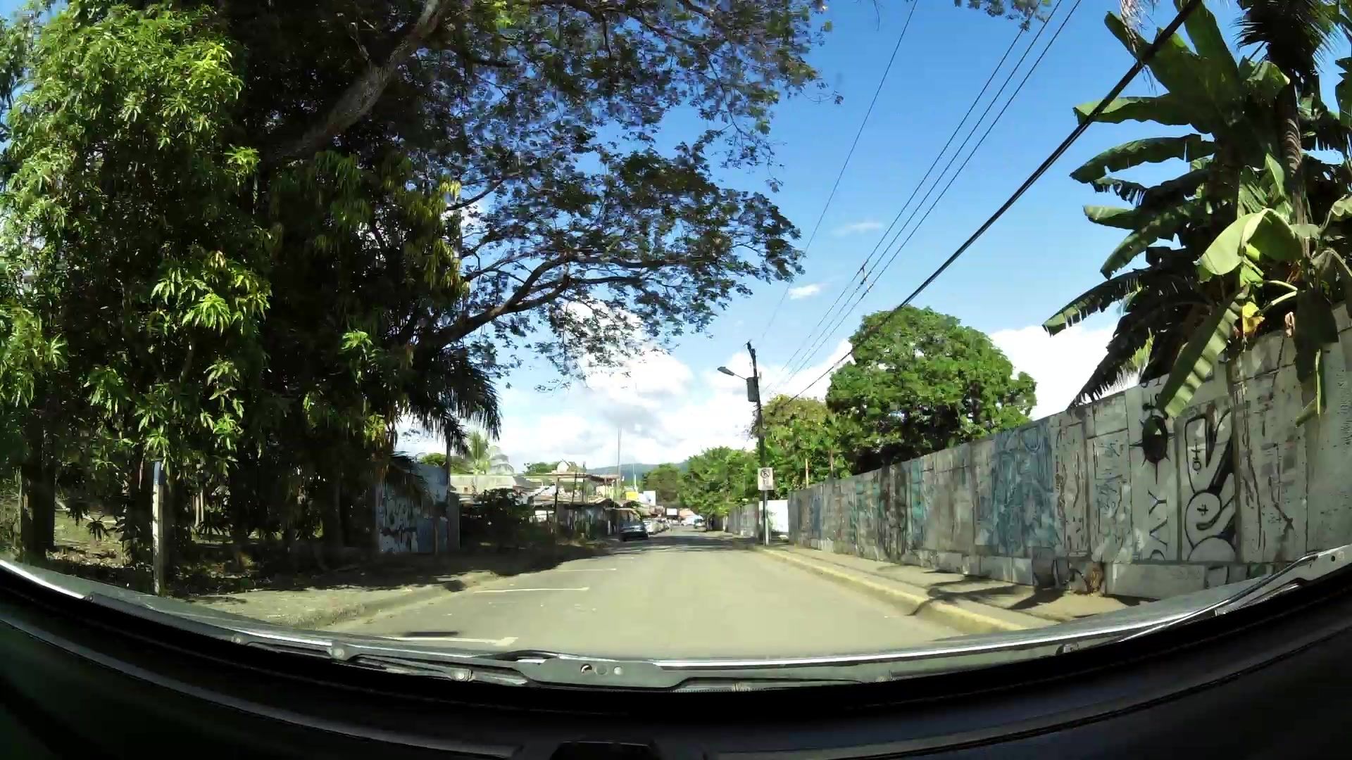 Street view of Jacó