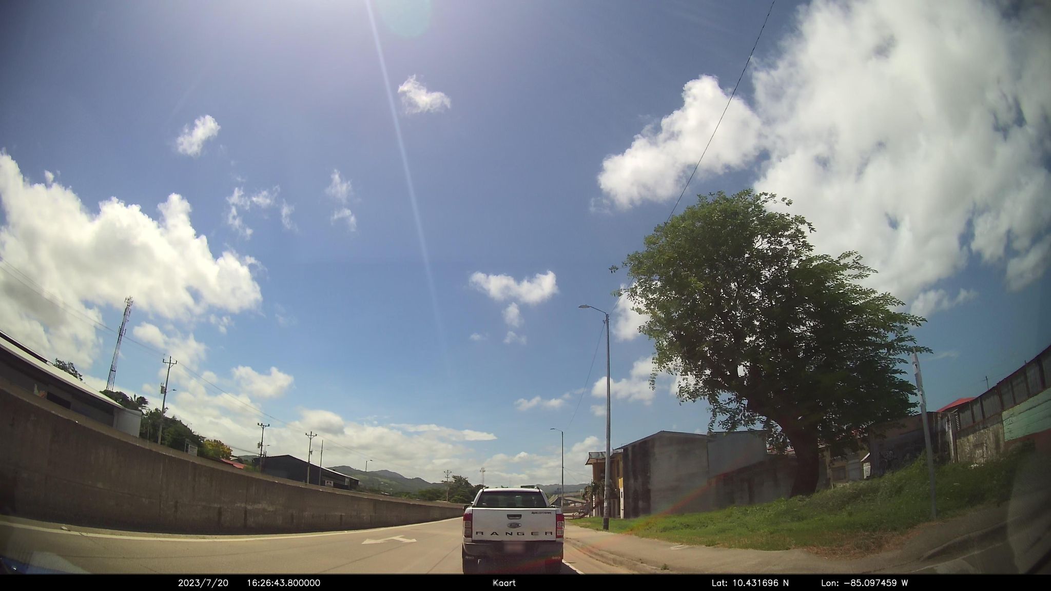Street view of Cañas