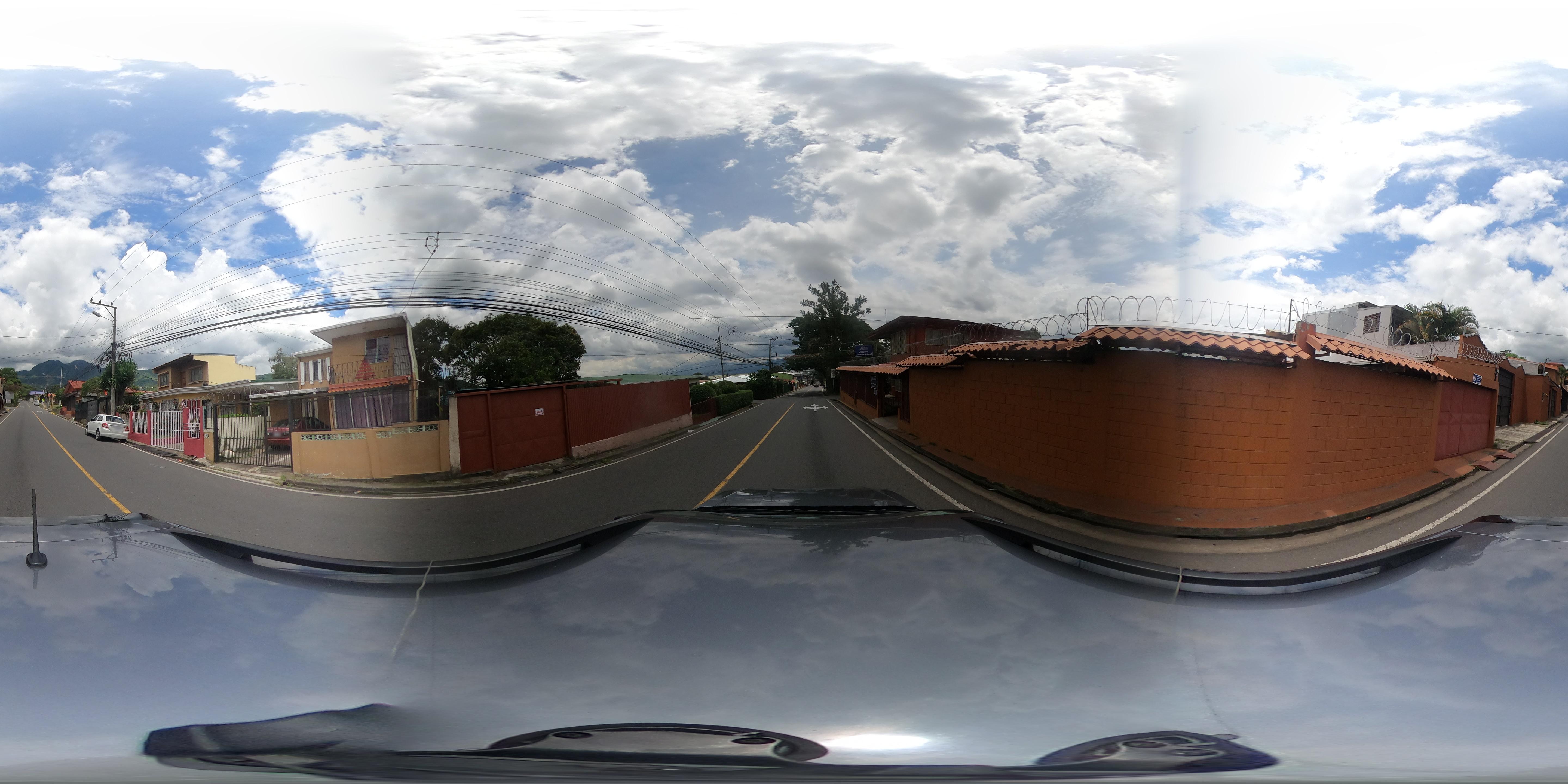 Street view of Escazú