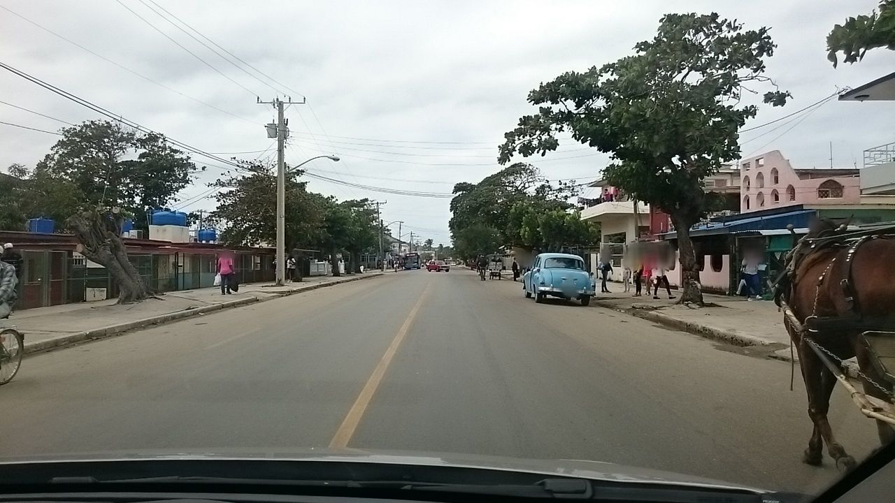 Street view of Guanabo
