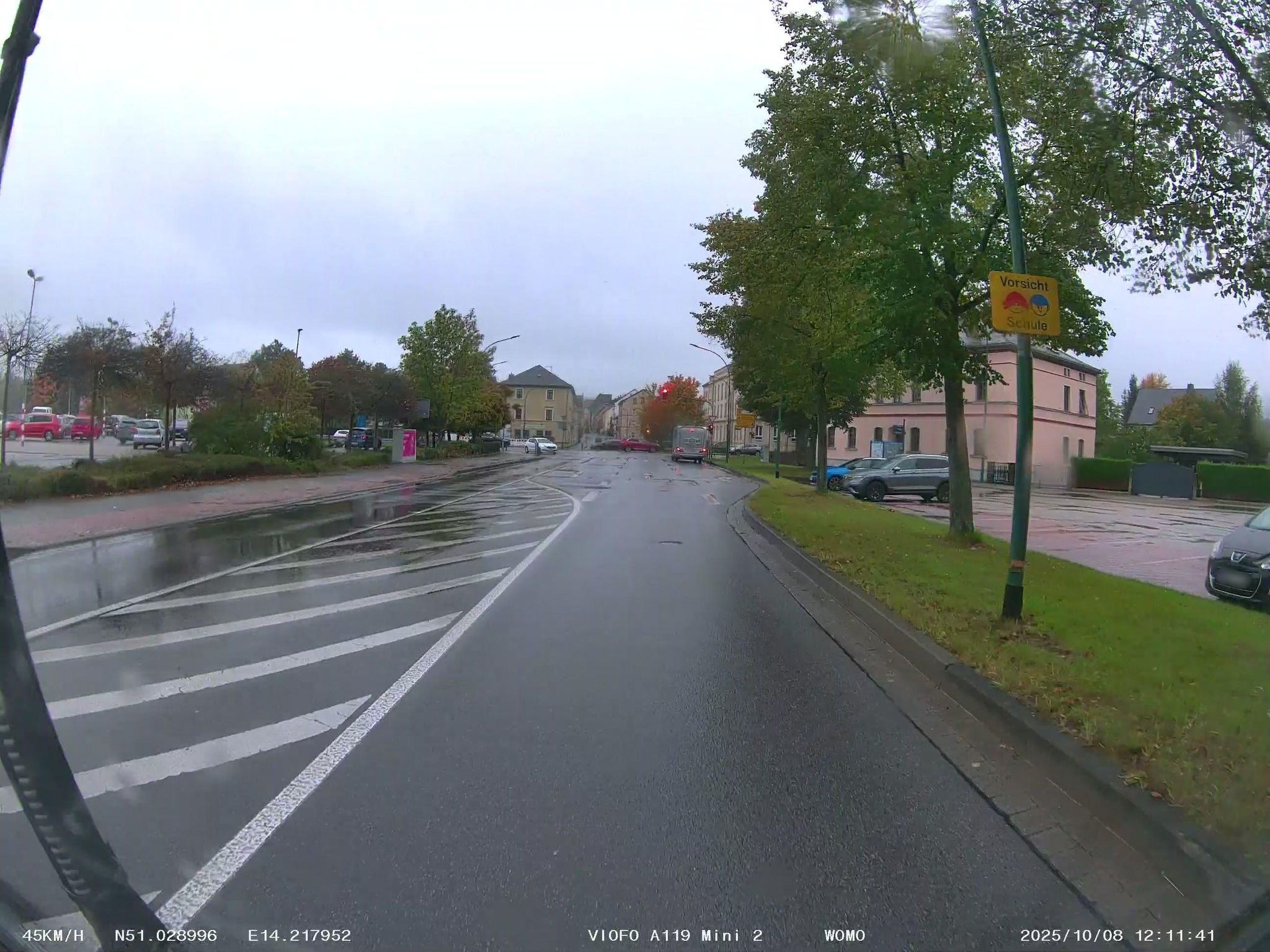 Street view of Neustadt in Sachsen