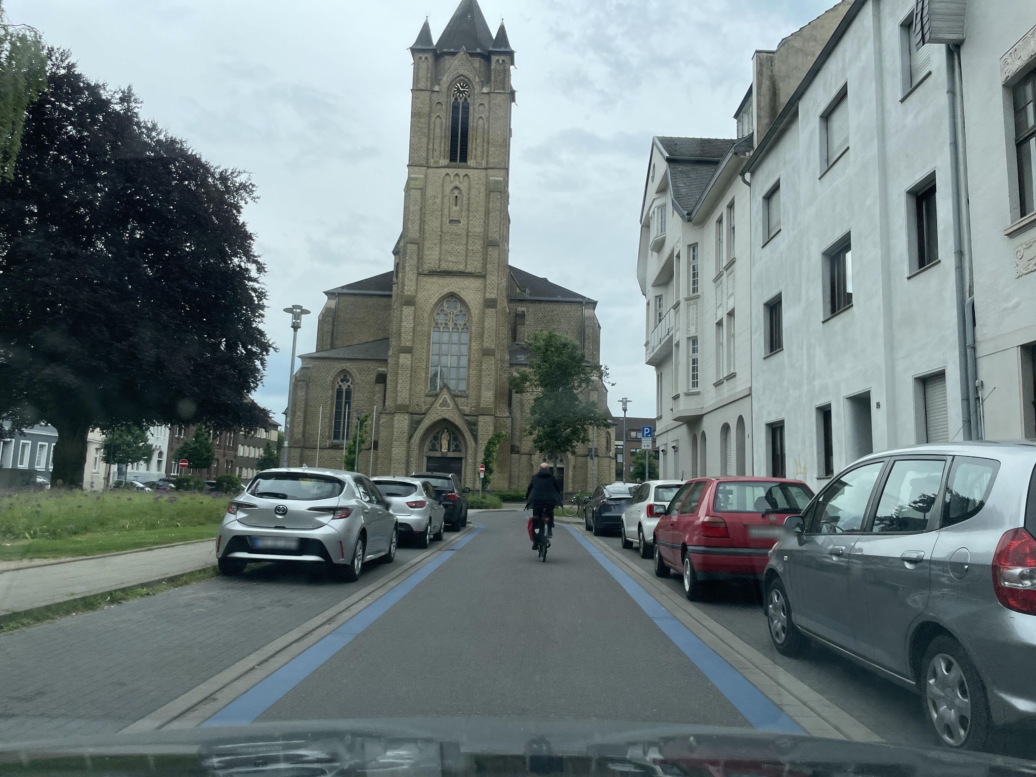 Street view of Mönchengladbach