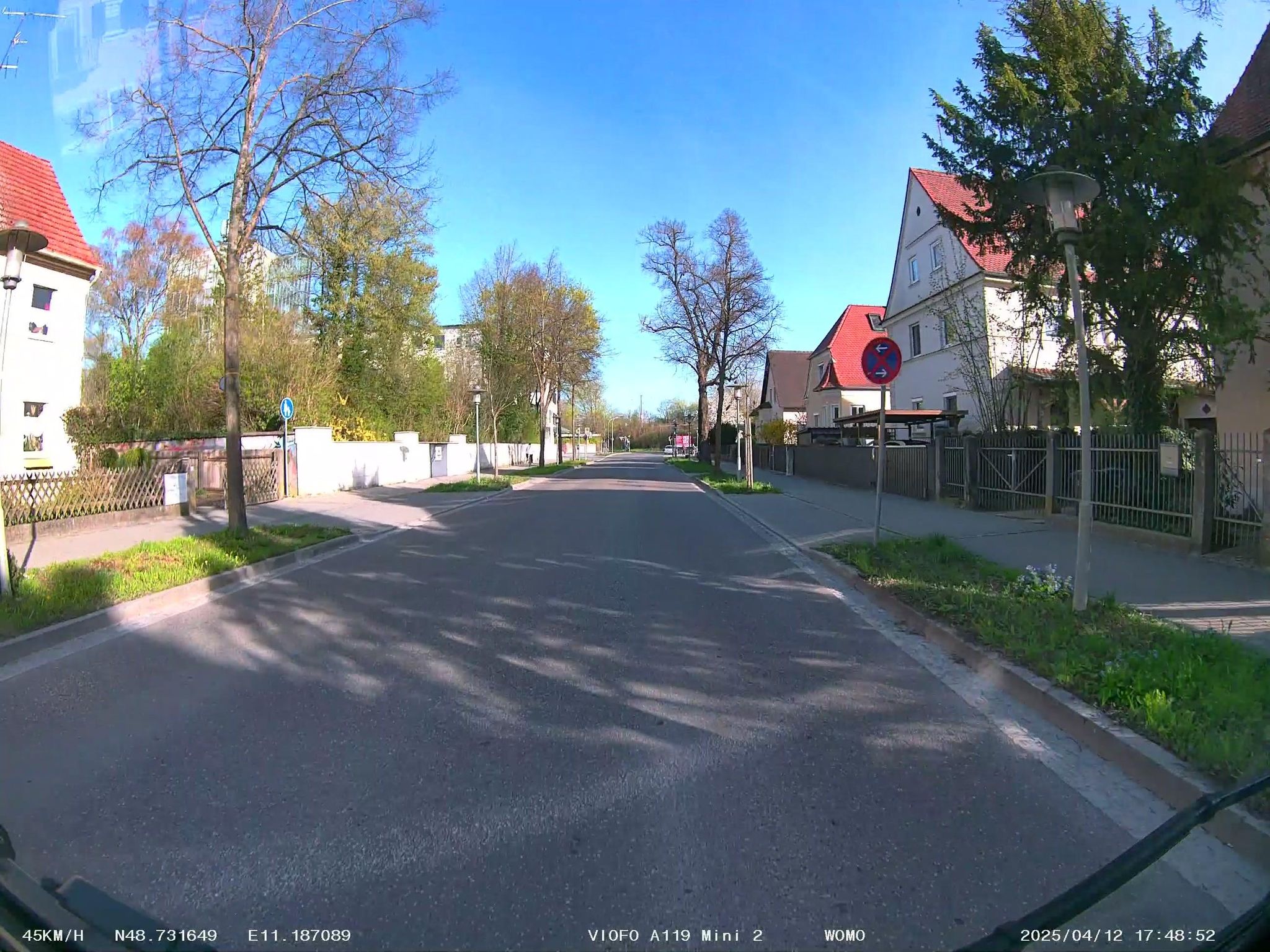 Street view of Neuburg an der Donau