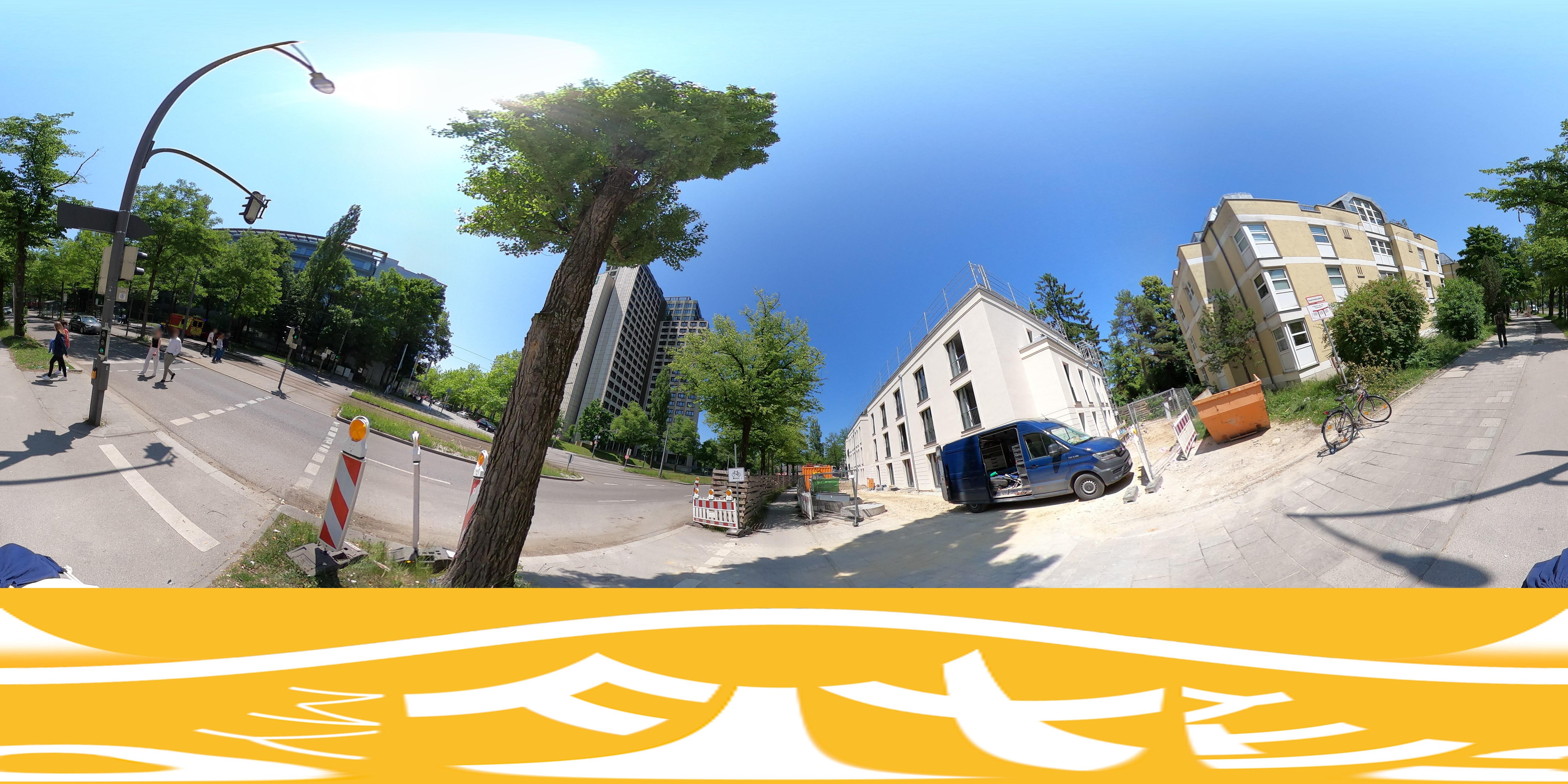 Street view of Bogenhausen