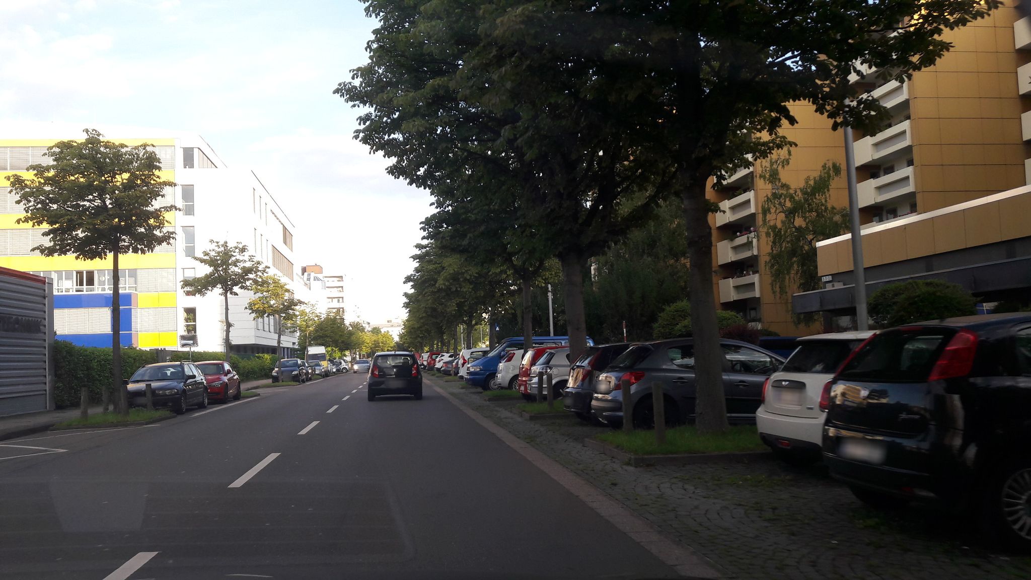 Street view of Saarbrücken