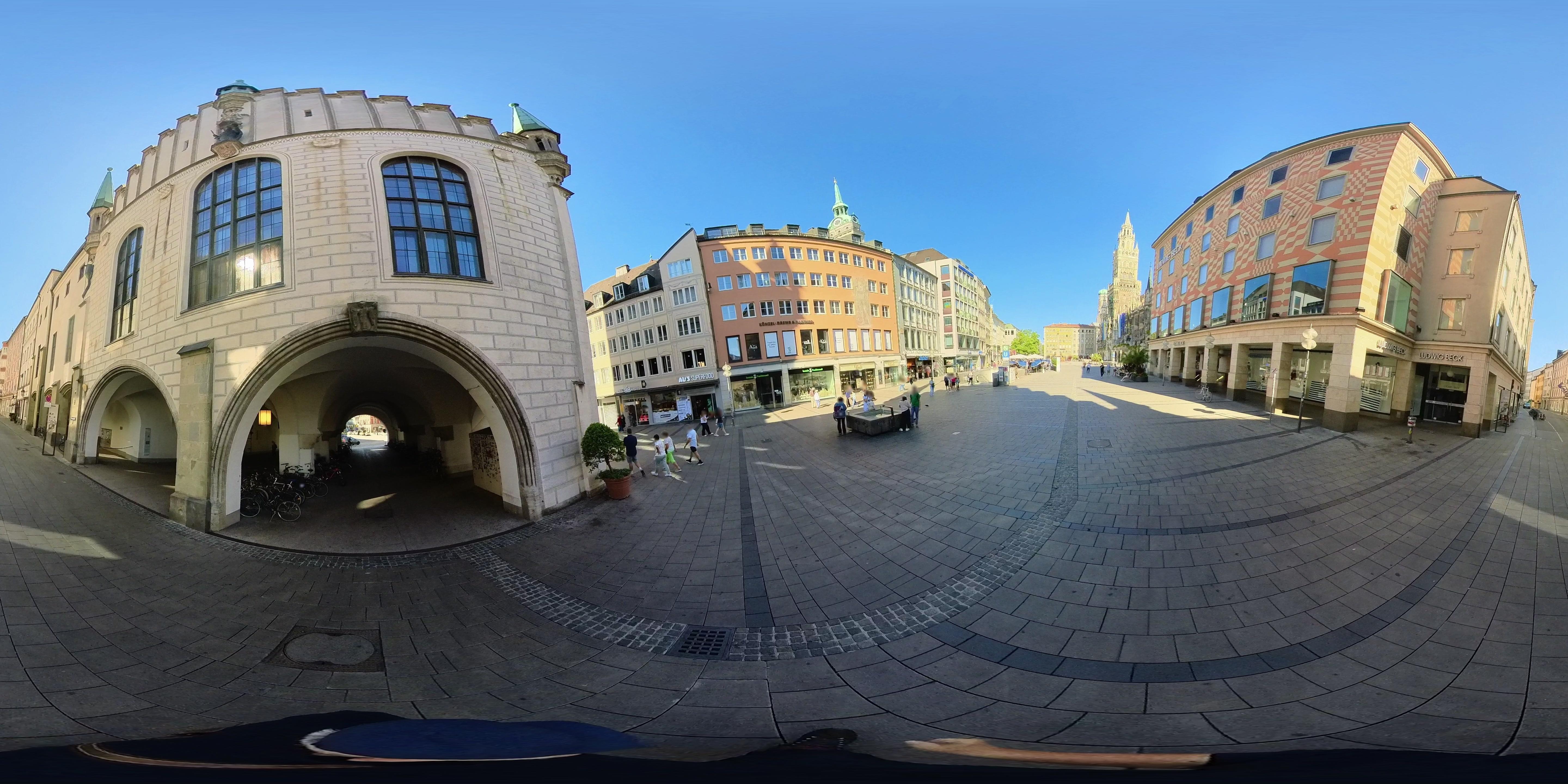 Street view of Munich