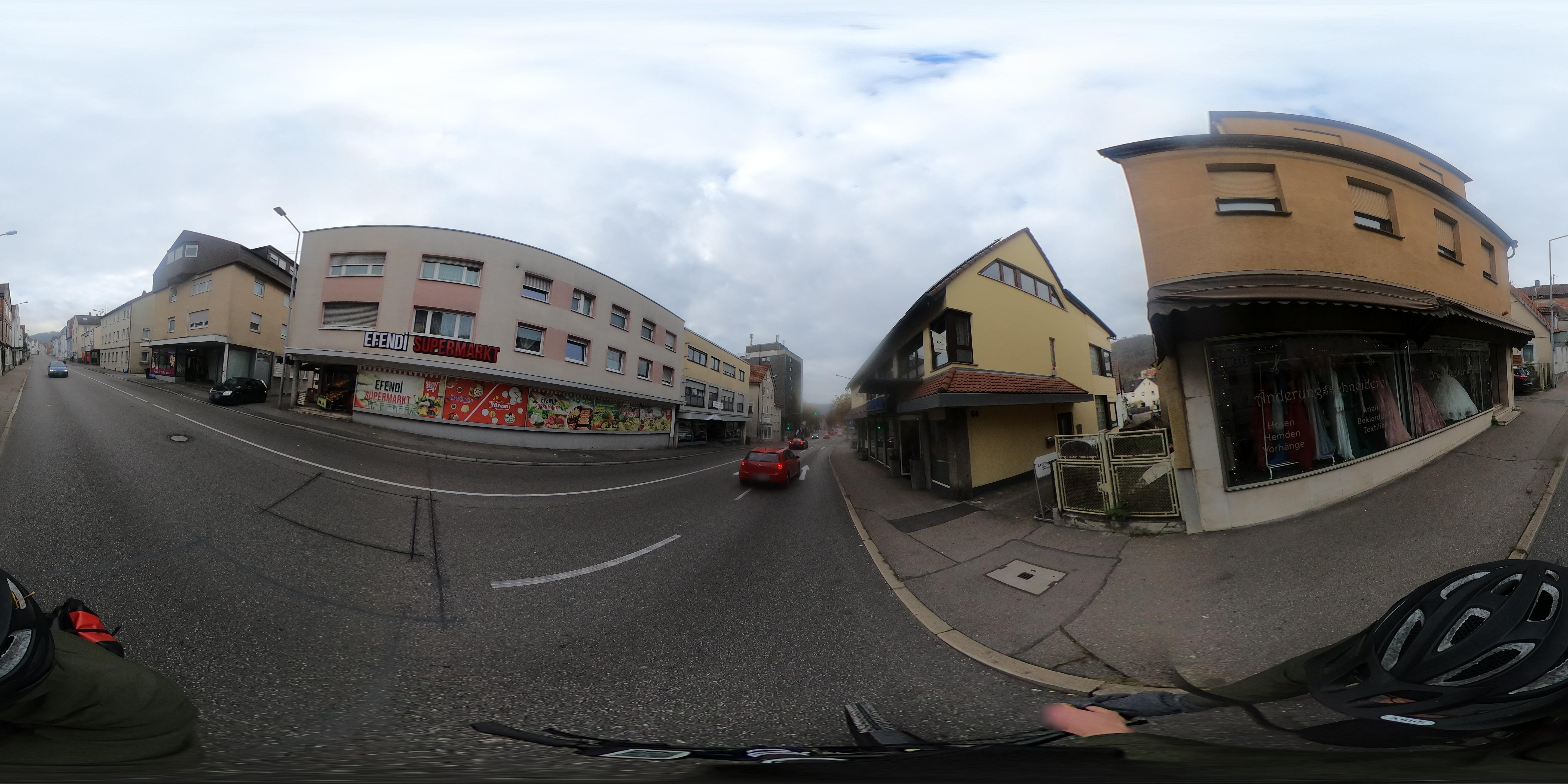 Street view of Geislingen an der Steige