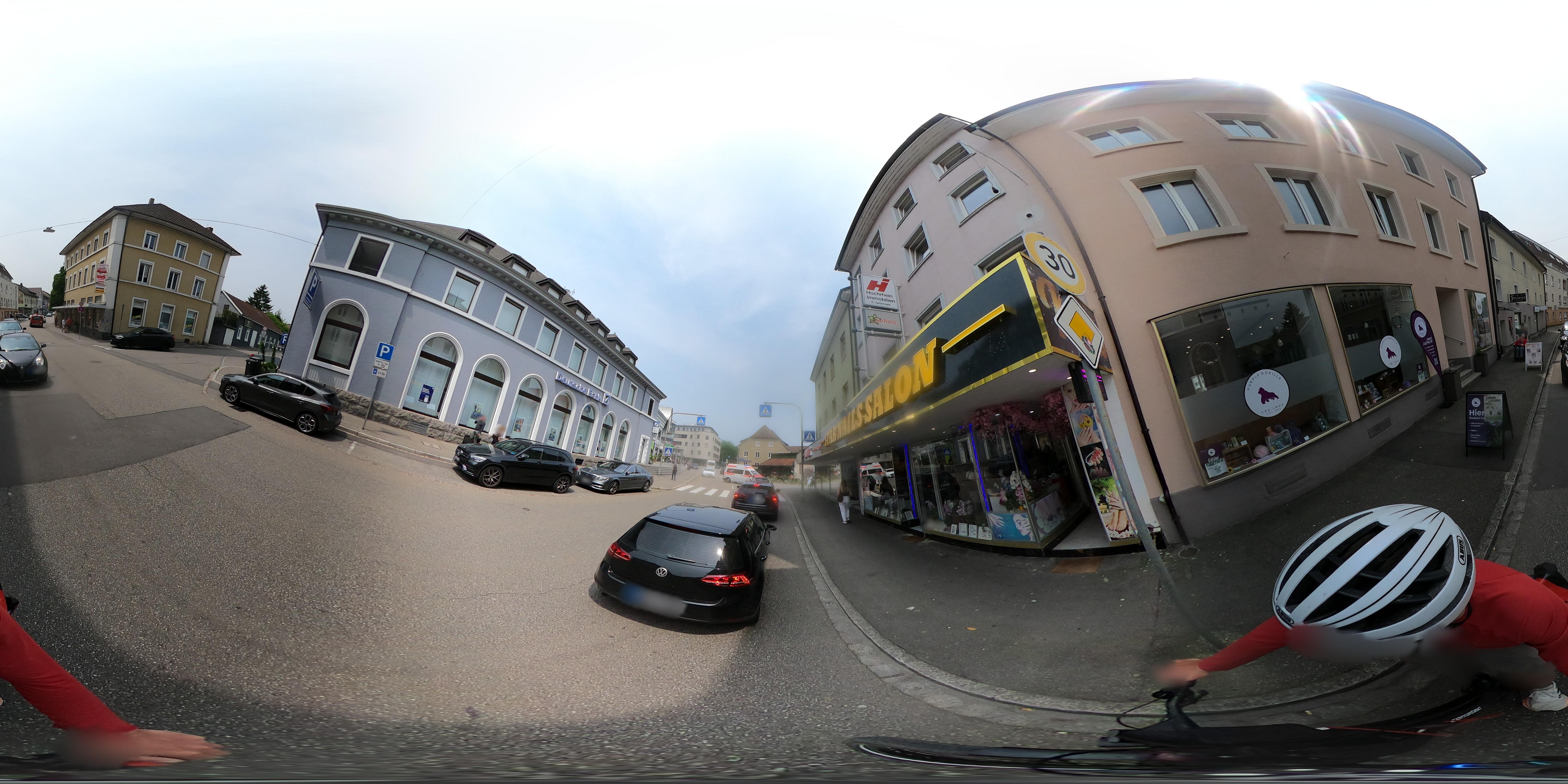Street view of Bad Säckingen