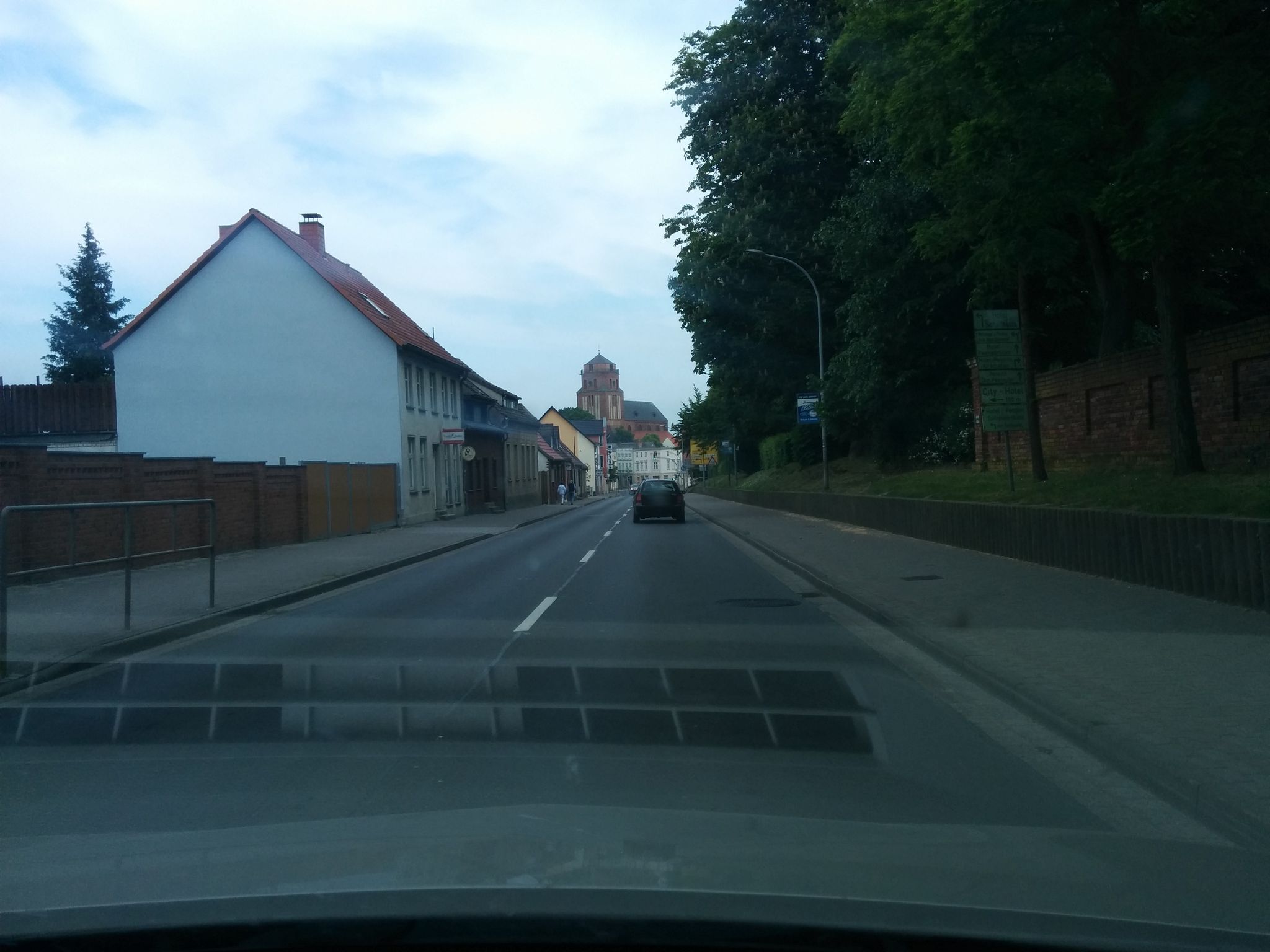 Street view of Wolgast