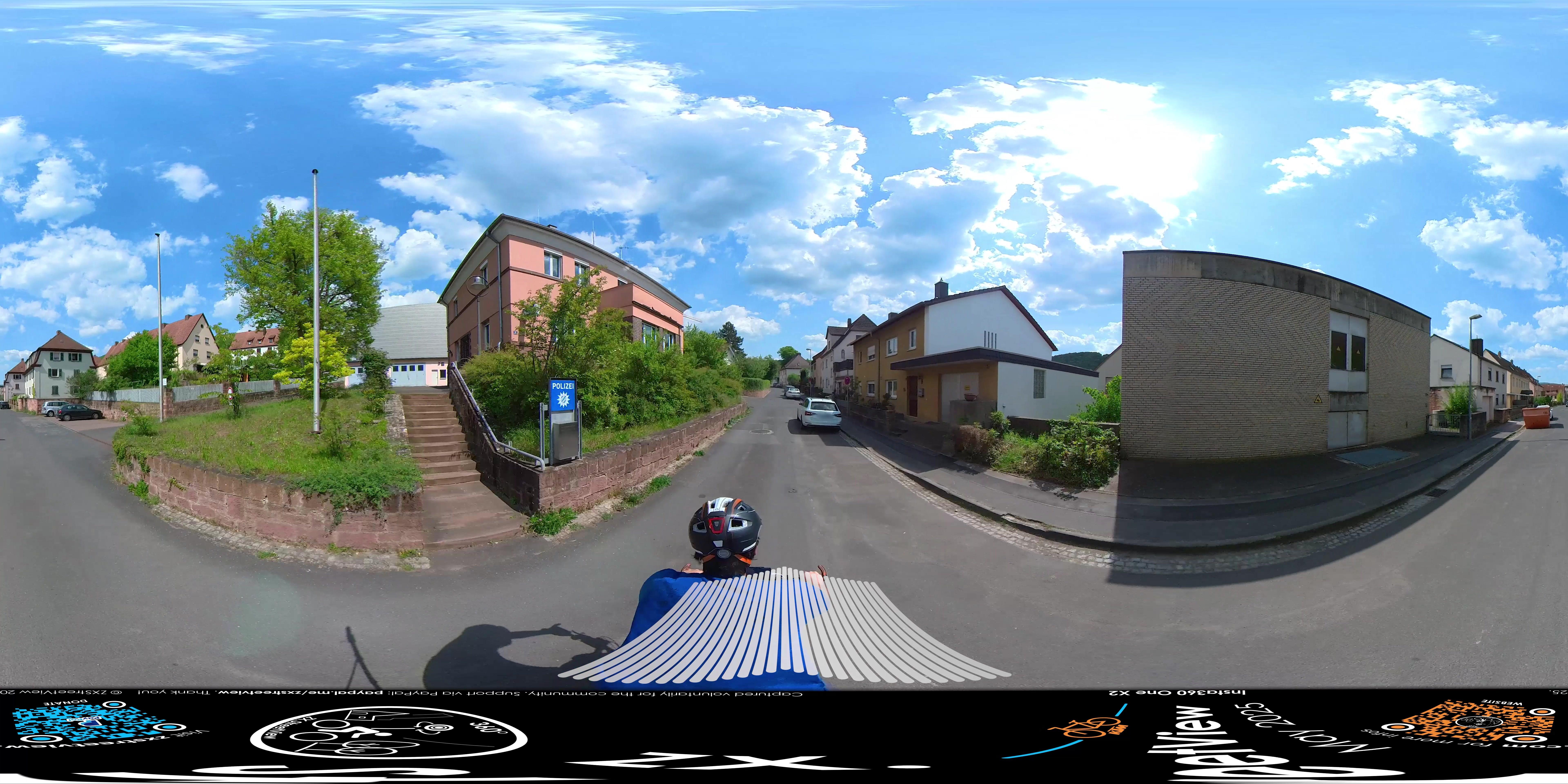Street view of Gemünden am Main