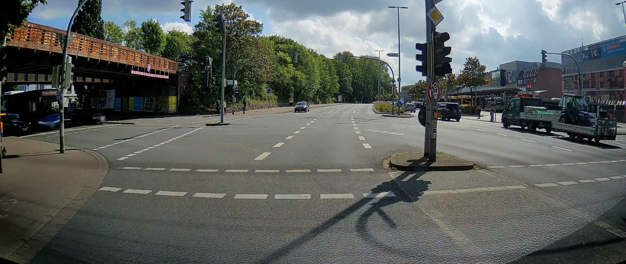 Street view of Flensburg