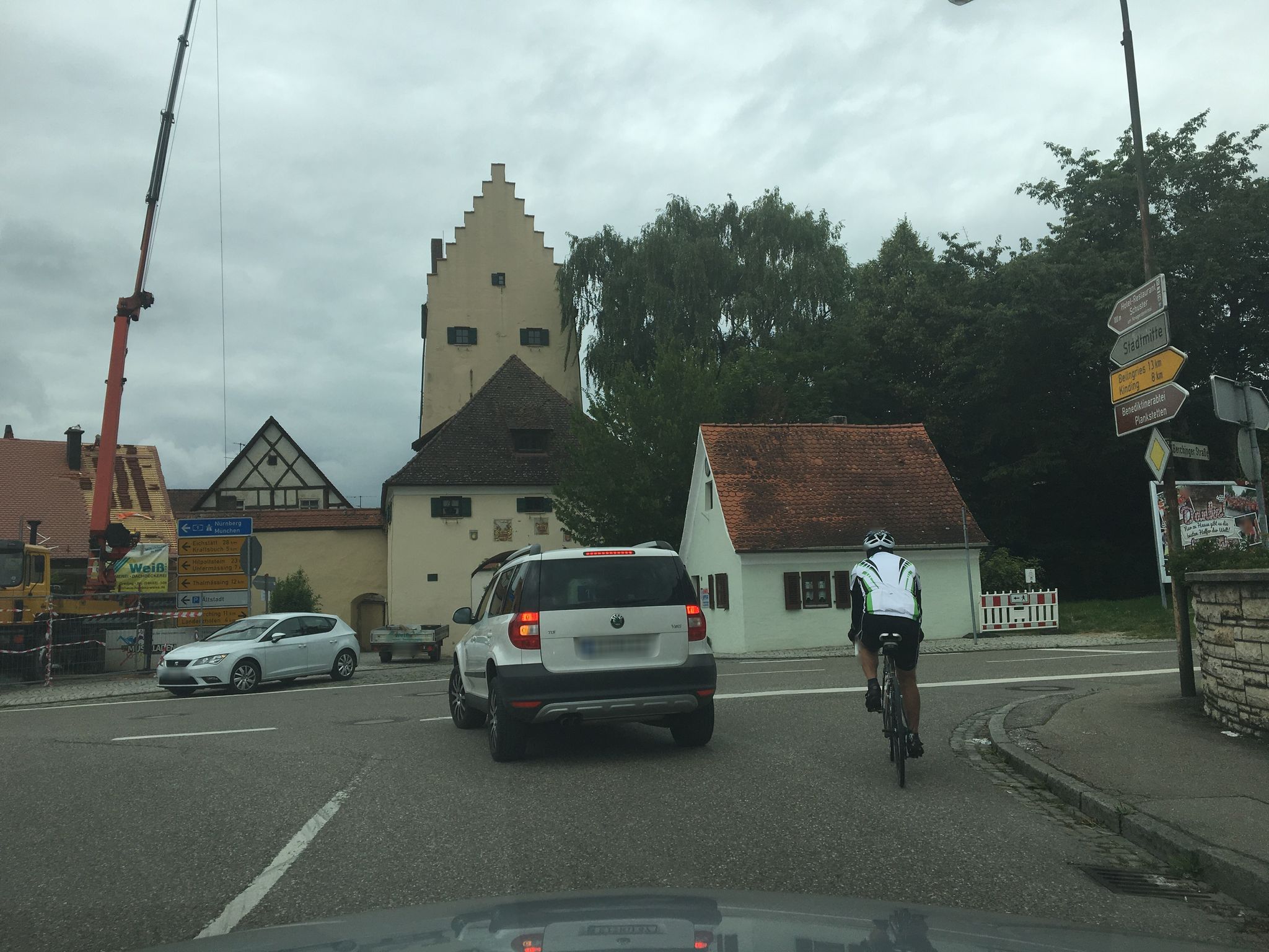 Street view of Greding