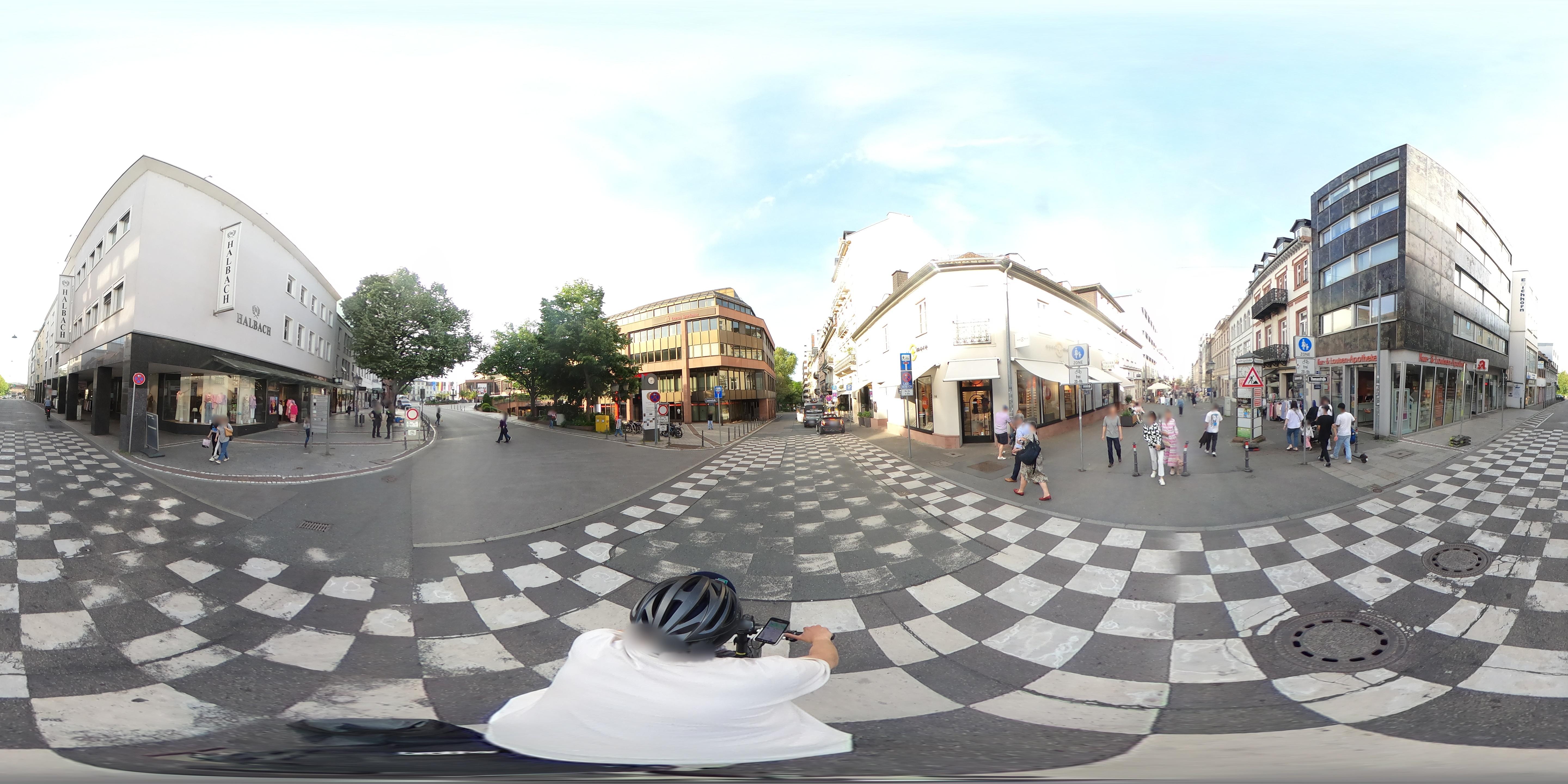 Street view of Bad Homburg vor der Höhe