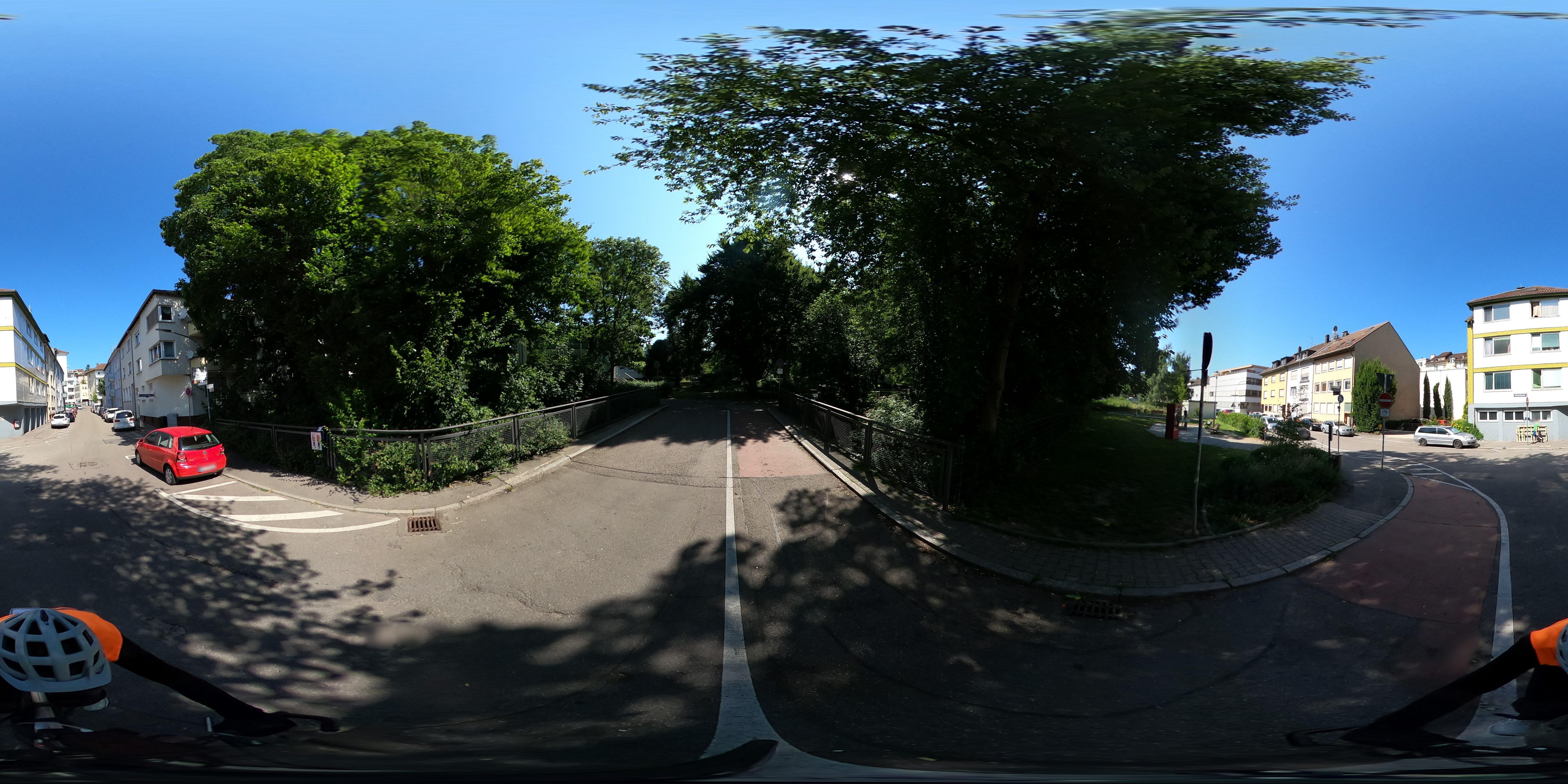 Street view of Pforzheim