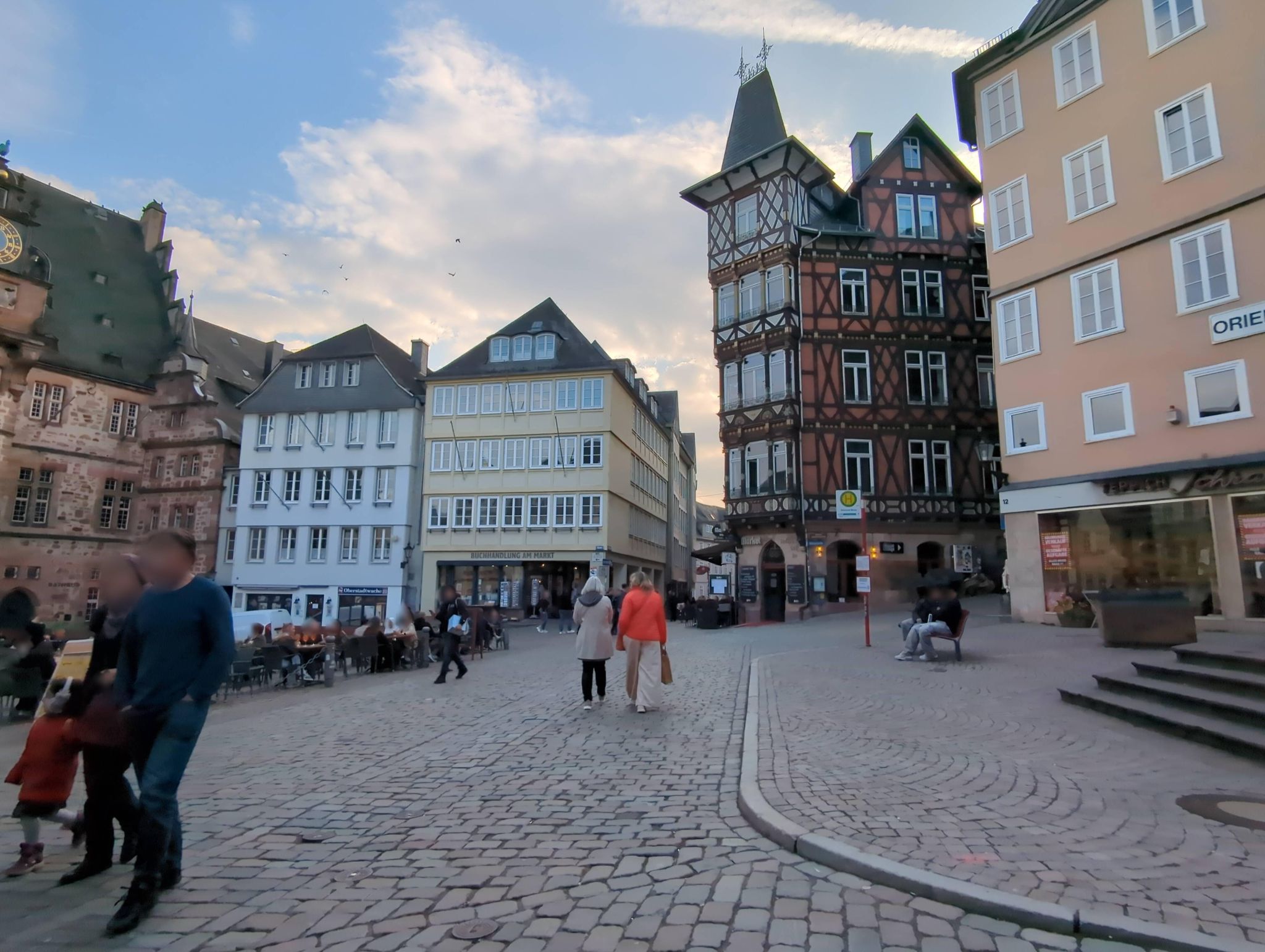 Street view of Marburg an der Lahn