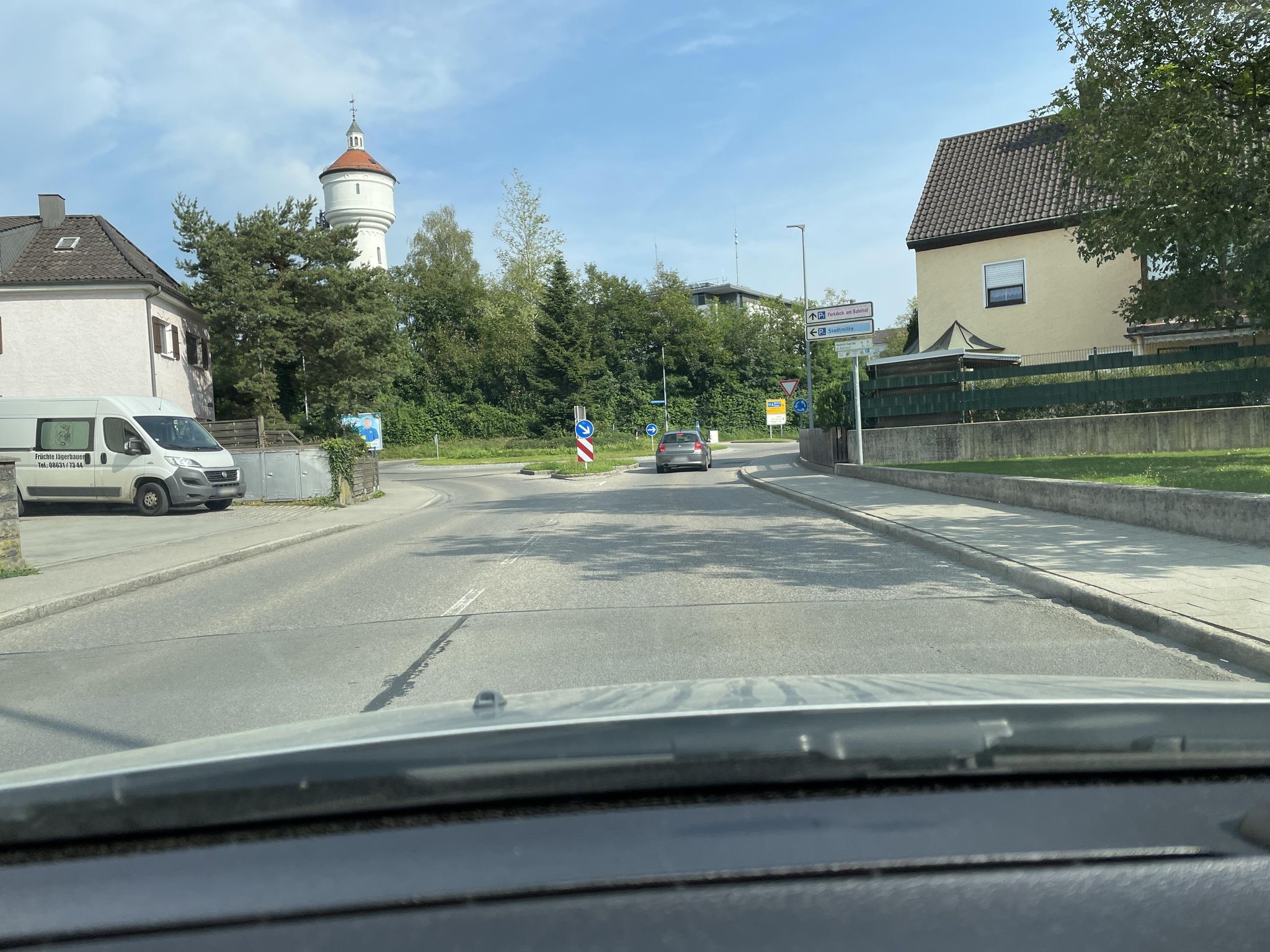 Street view of Mühldorf