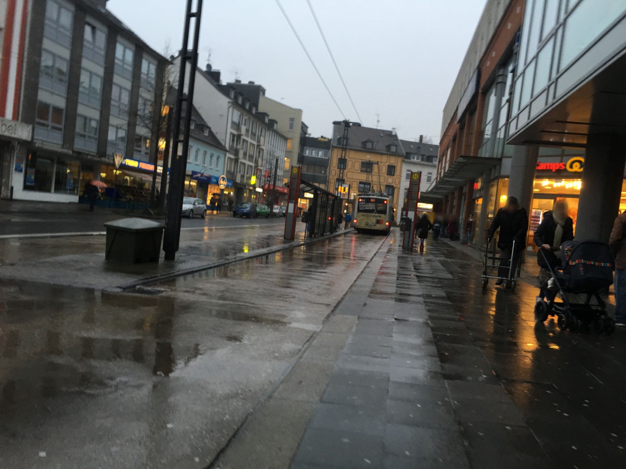 Street view of Solingen