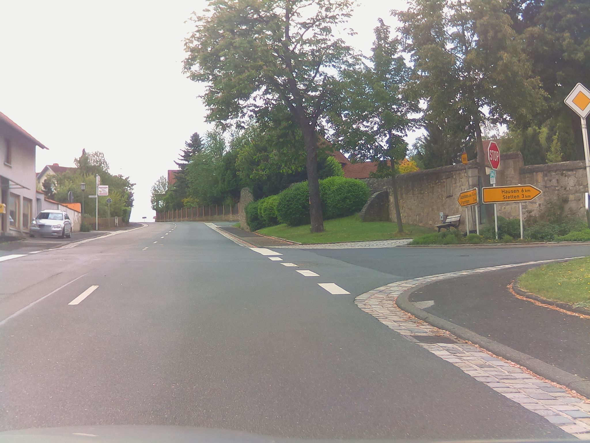 Street view of Sondheim vor der Rhön