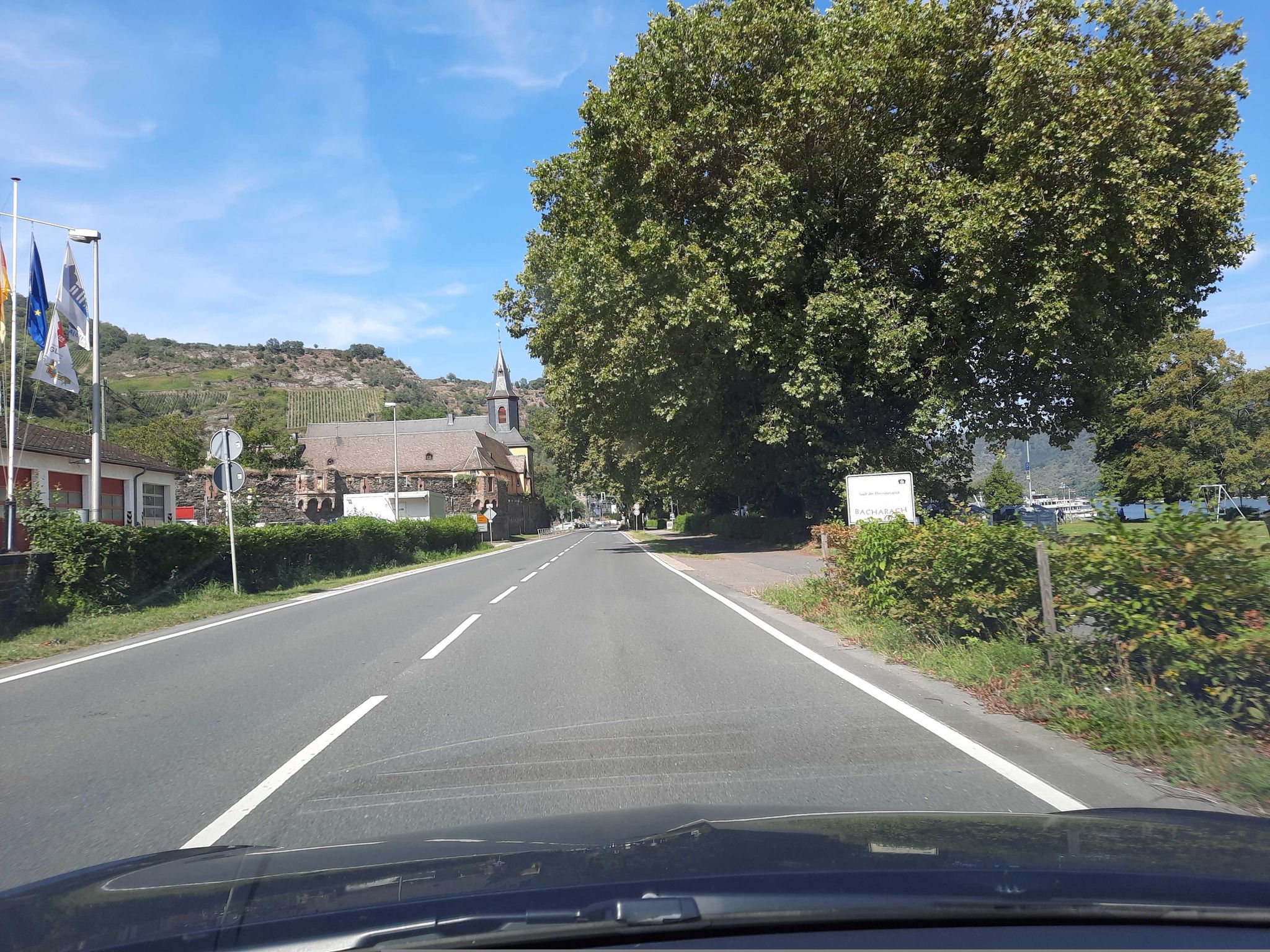 Street view of Bacharach