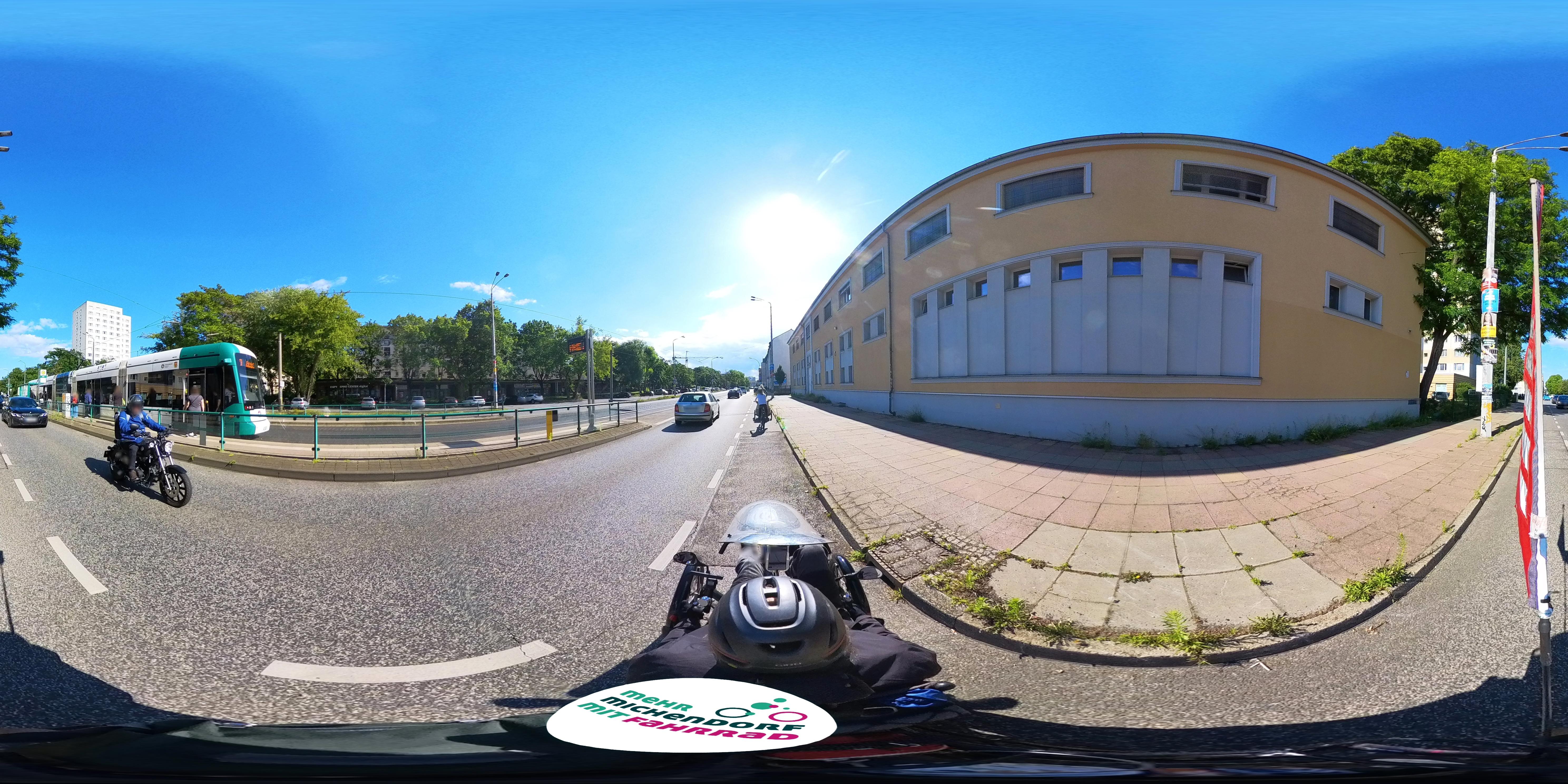 Street view of Potsdam