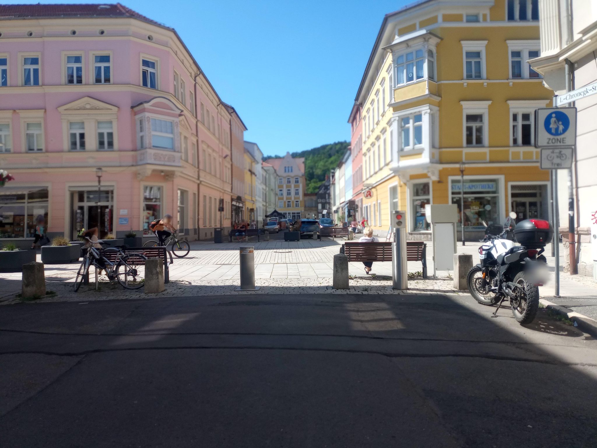 Street view of Meiningen