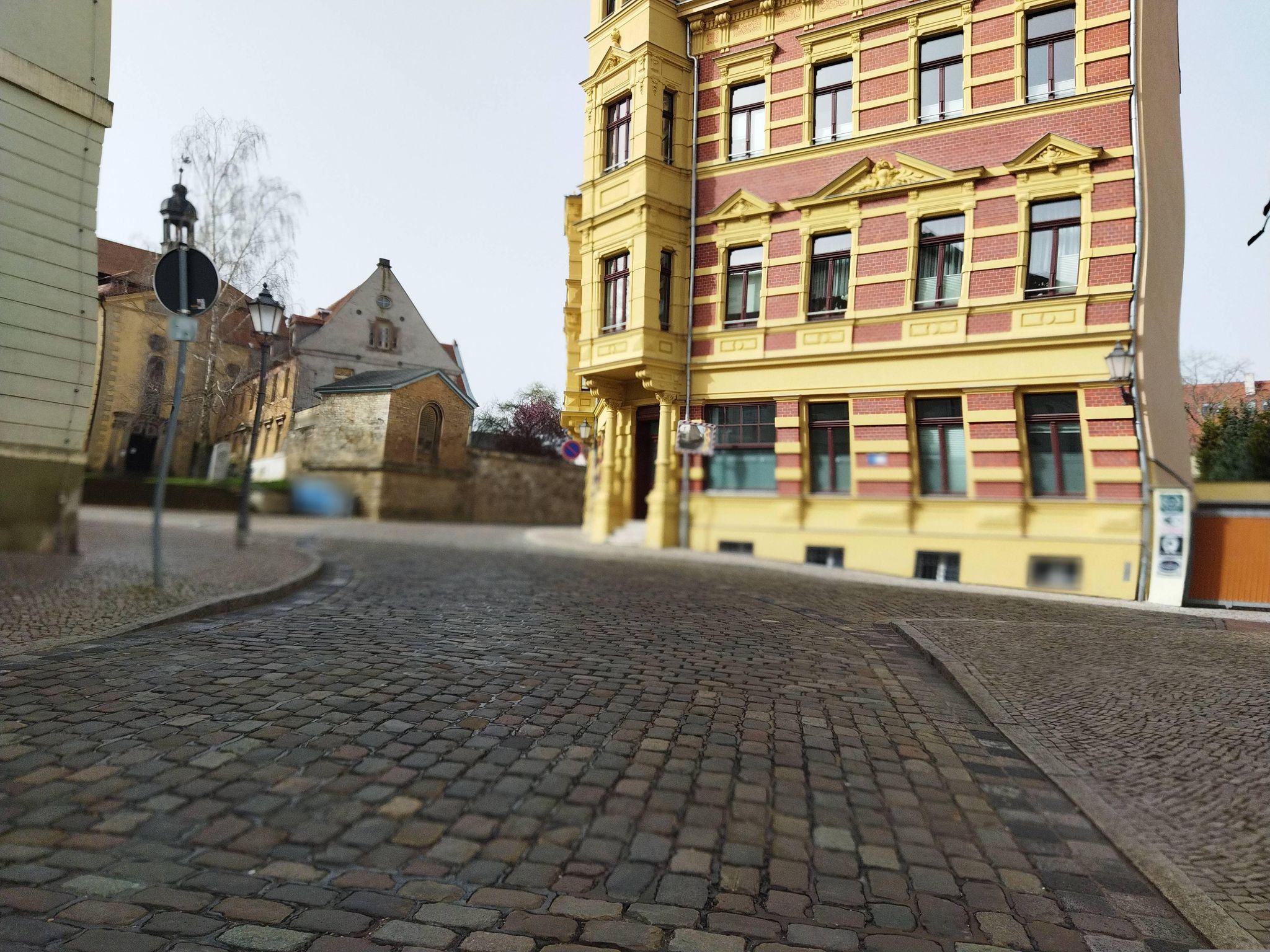 Street view of Bernburg
